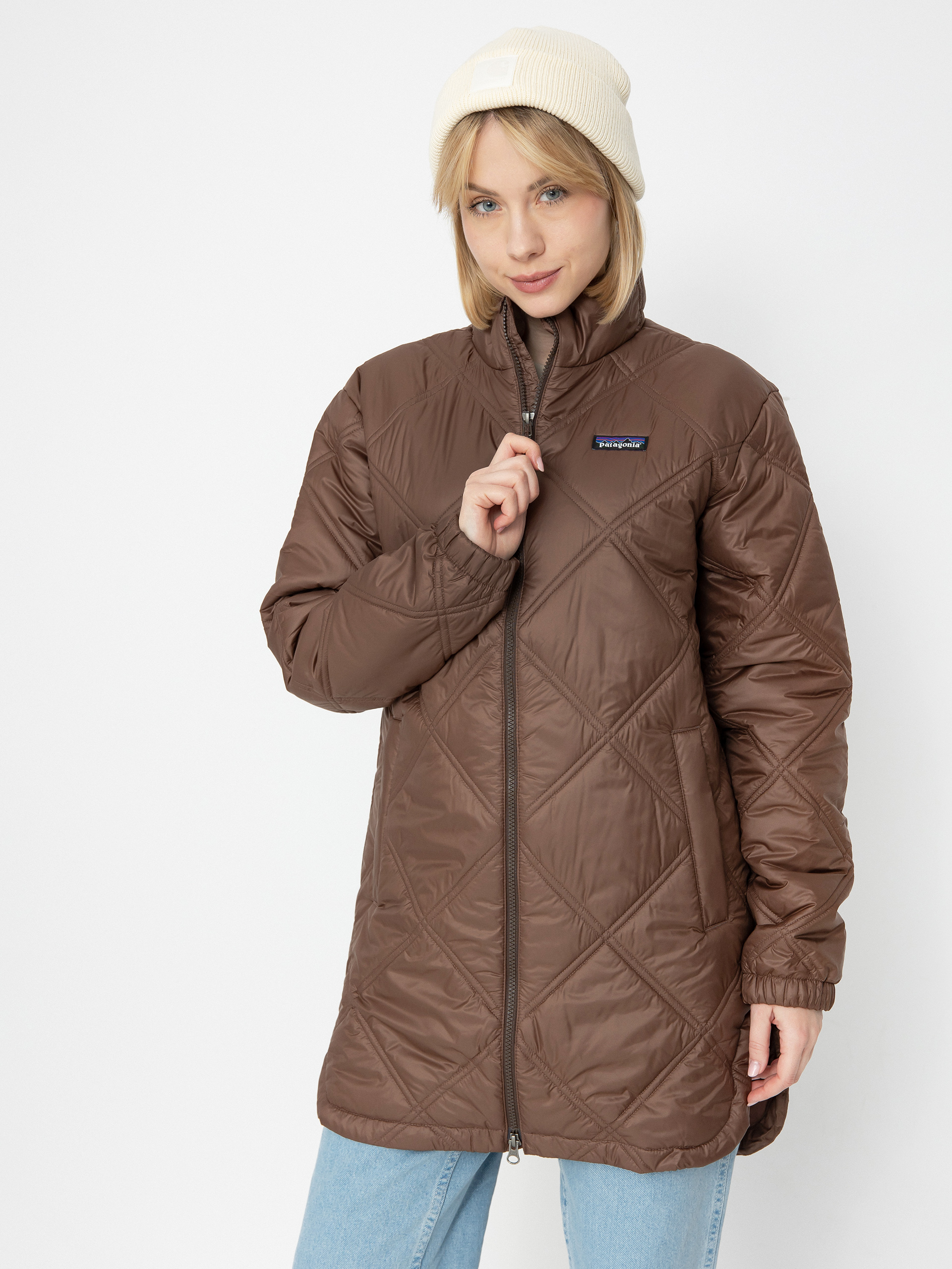 Bunda Patagonia Pine Bank Insulated Parka Wmn (molasses brown)