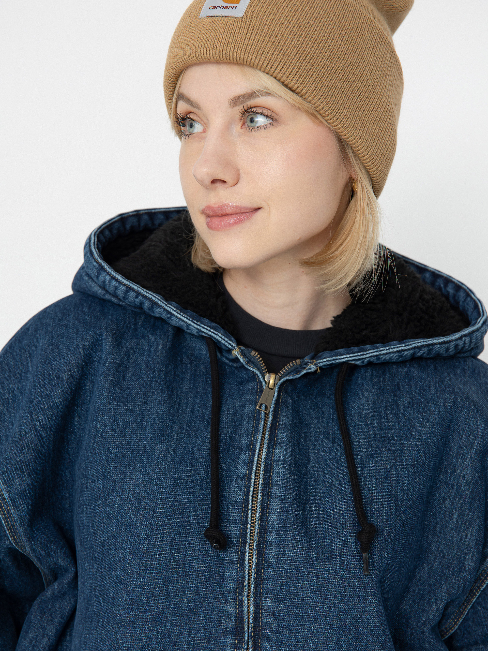 Bunda Carhartt WIP OG Active Wmn (blue stone washed)