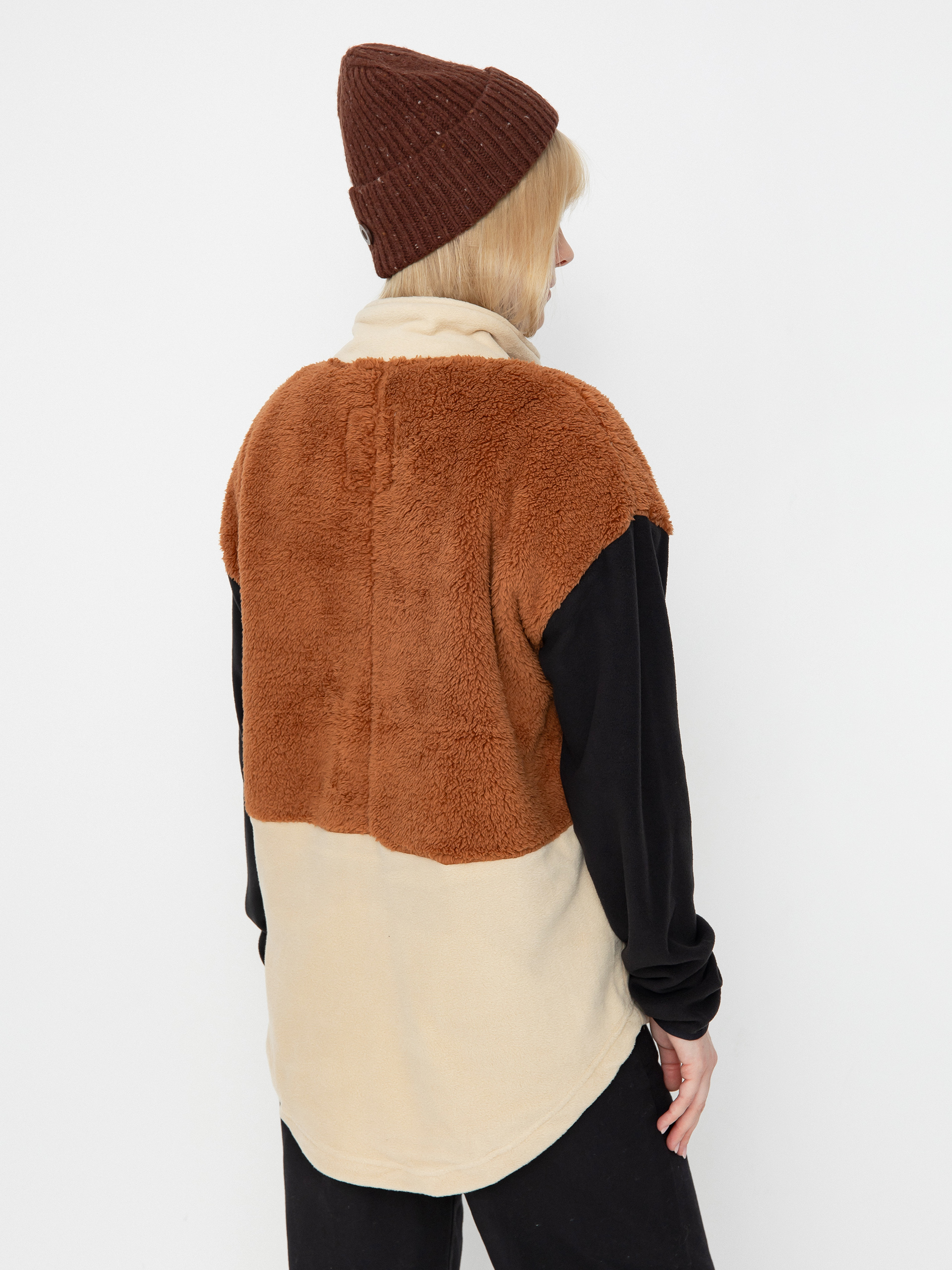 Pánsky Flísová mikina Kavu Timber Lane (earth mix)