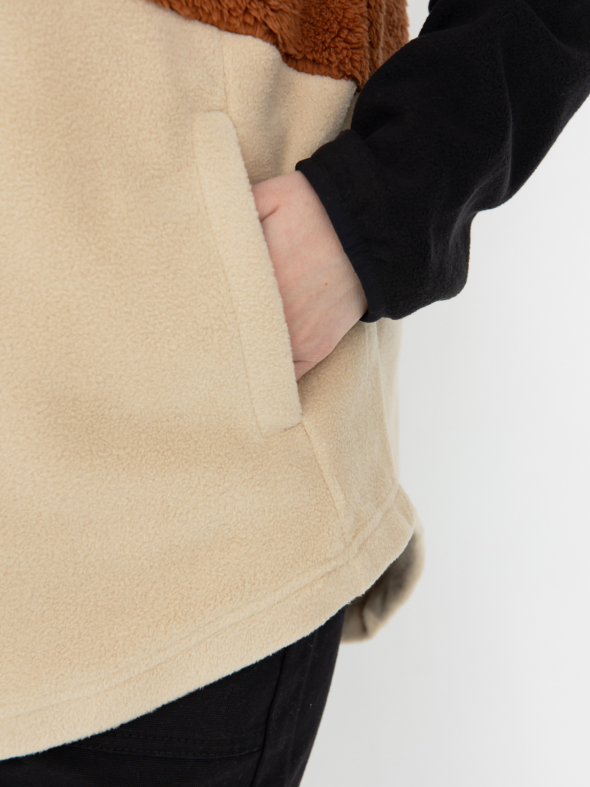 Pánsky Flísová mikina Kavu Timber Lane (earth mix)