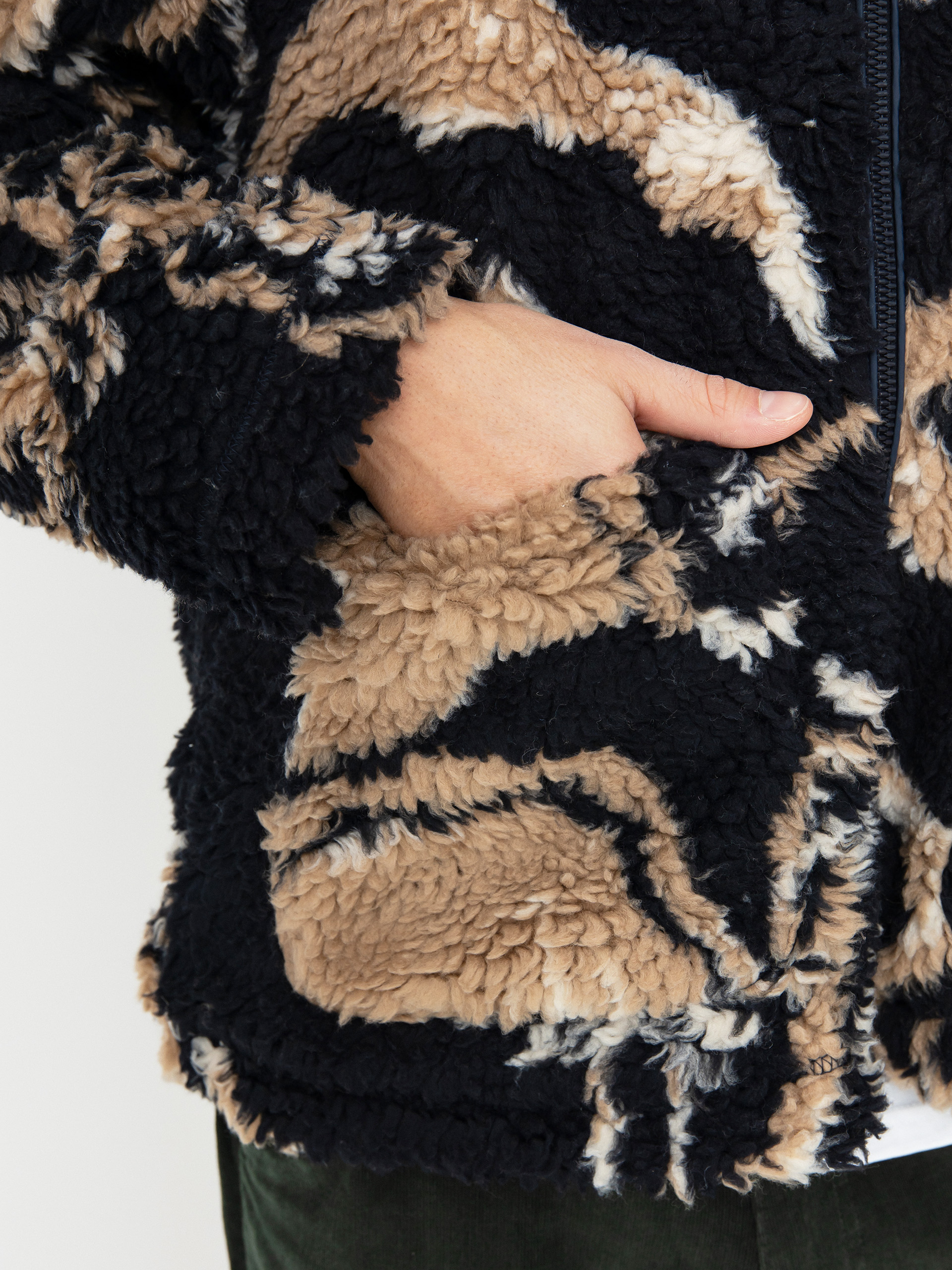 Bunda OBEY Mushroom Sherpa (dark navy multi)