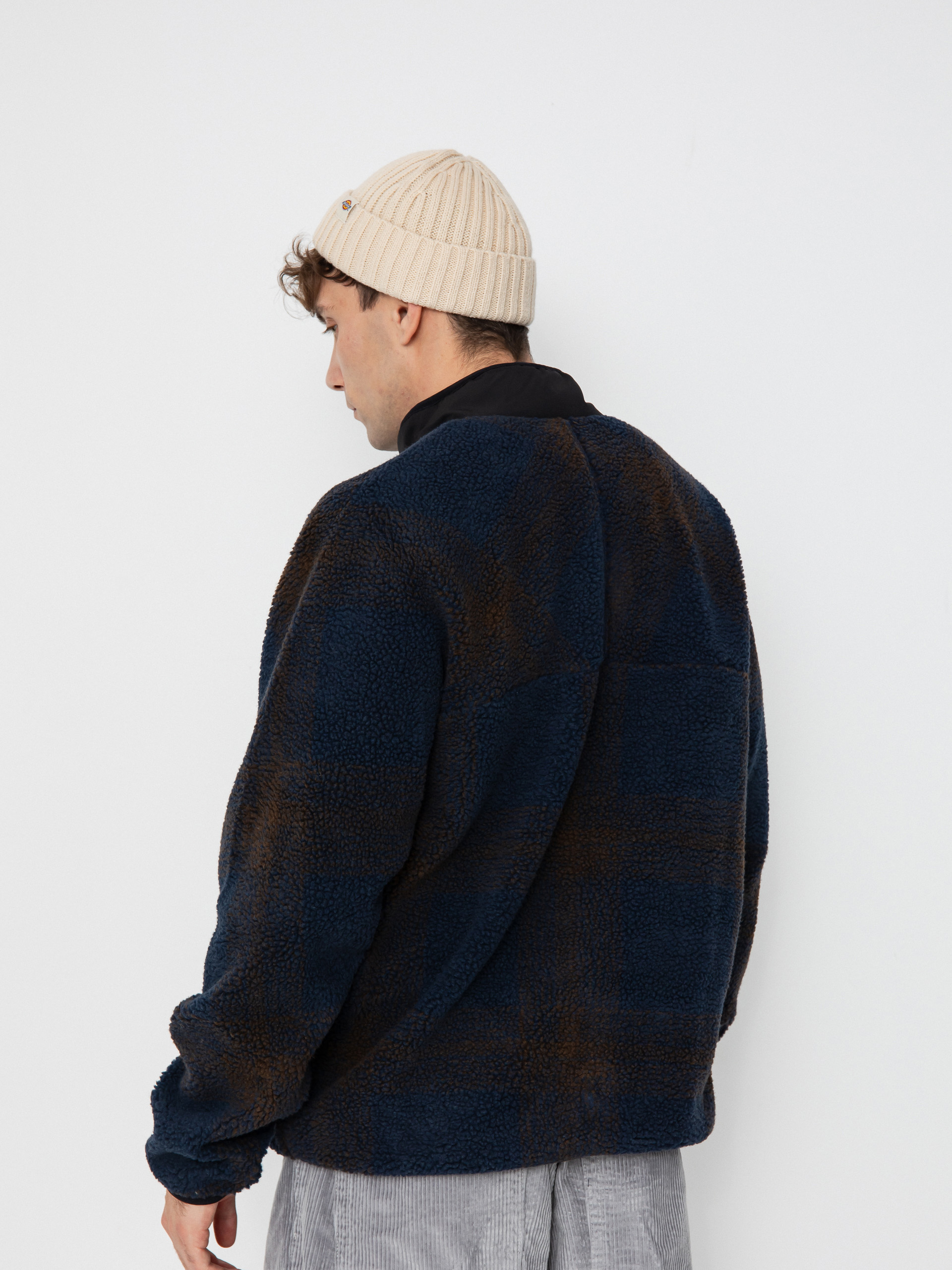 Bunda Element Classic Sherpa (eclipse navy/java plaid)