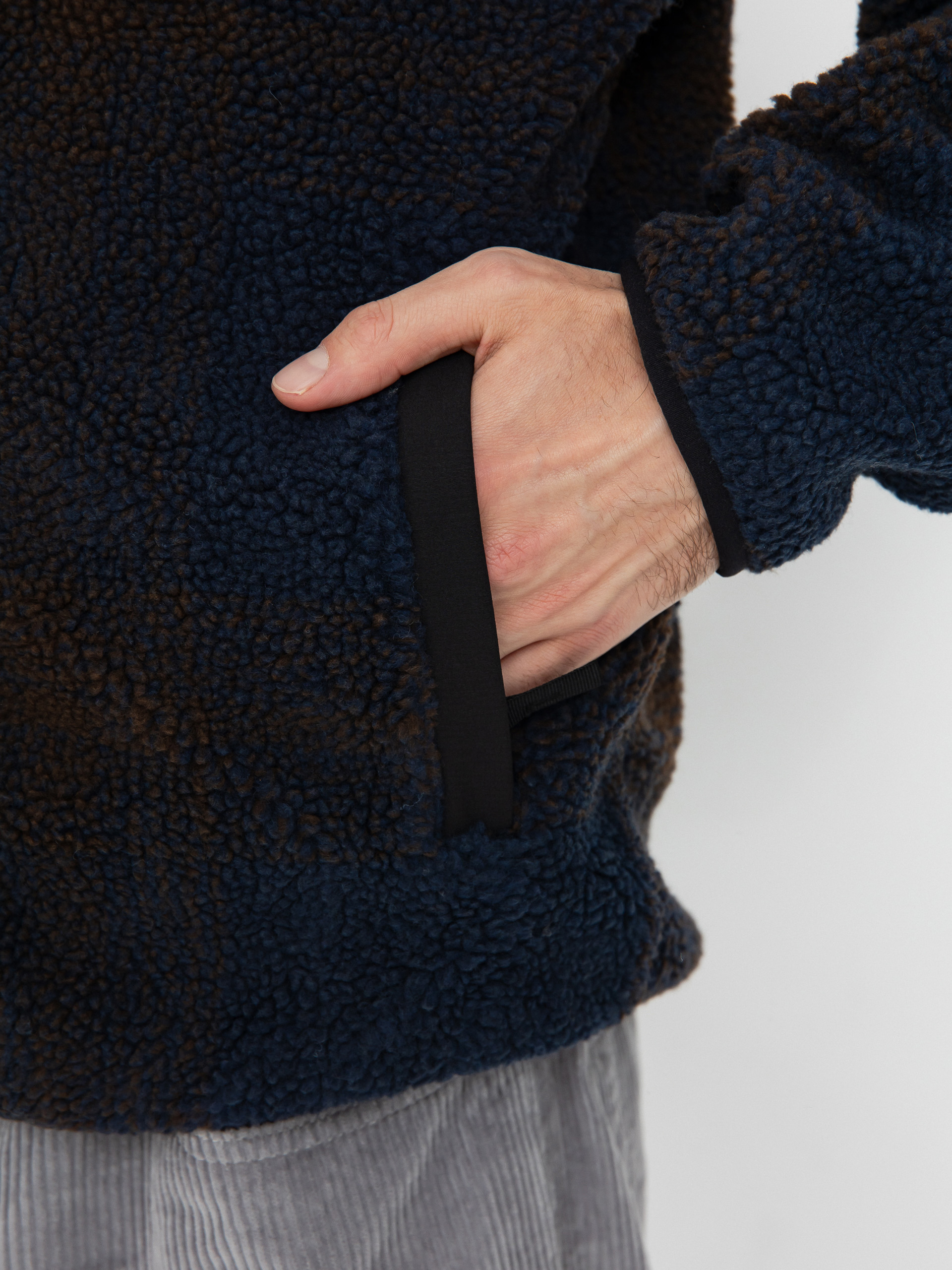 Bunda Element Classic Sherpa (eclipse navy/java plaid)