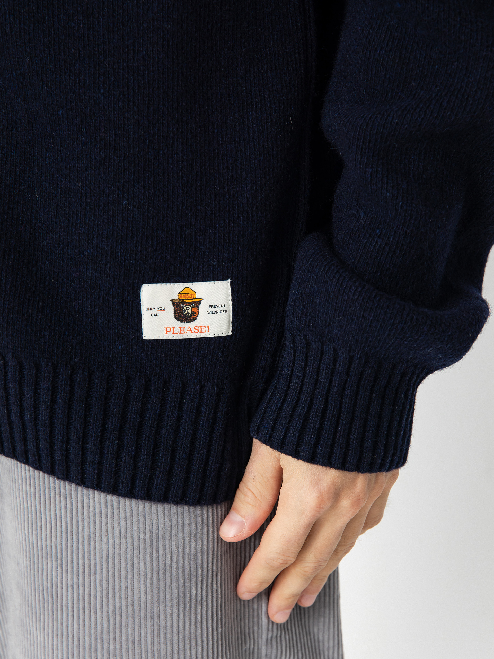 Sveter Element Sbxe Oy Jacquard (eclipse navy)