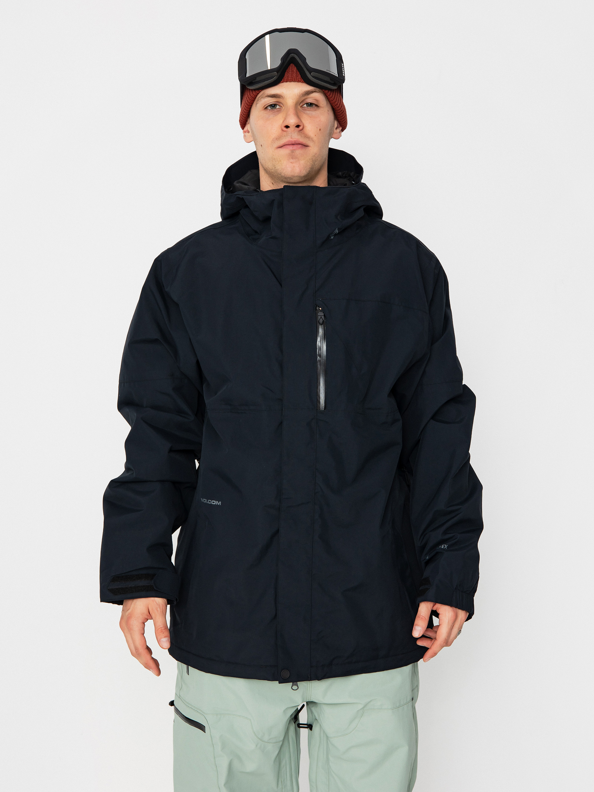 Snowboardová bunda Volcom L Ins Gore Tex (black)