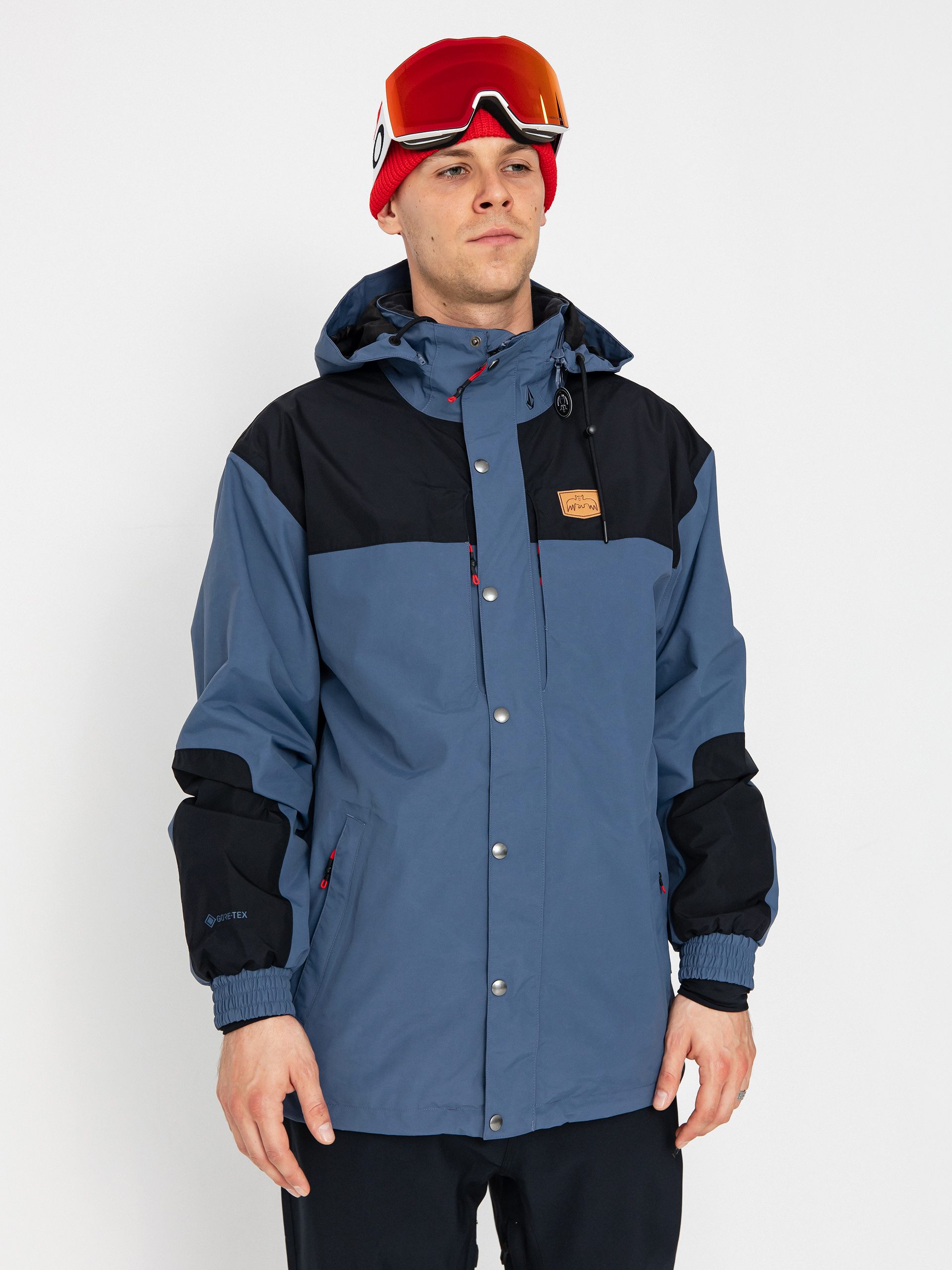 Pánska Snowboardová bunda Volcom Longo Gore Tex (indigo)