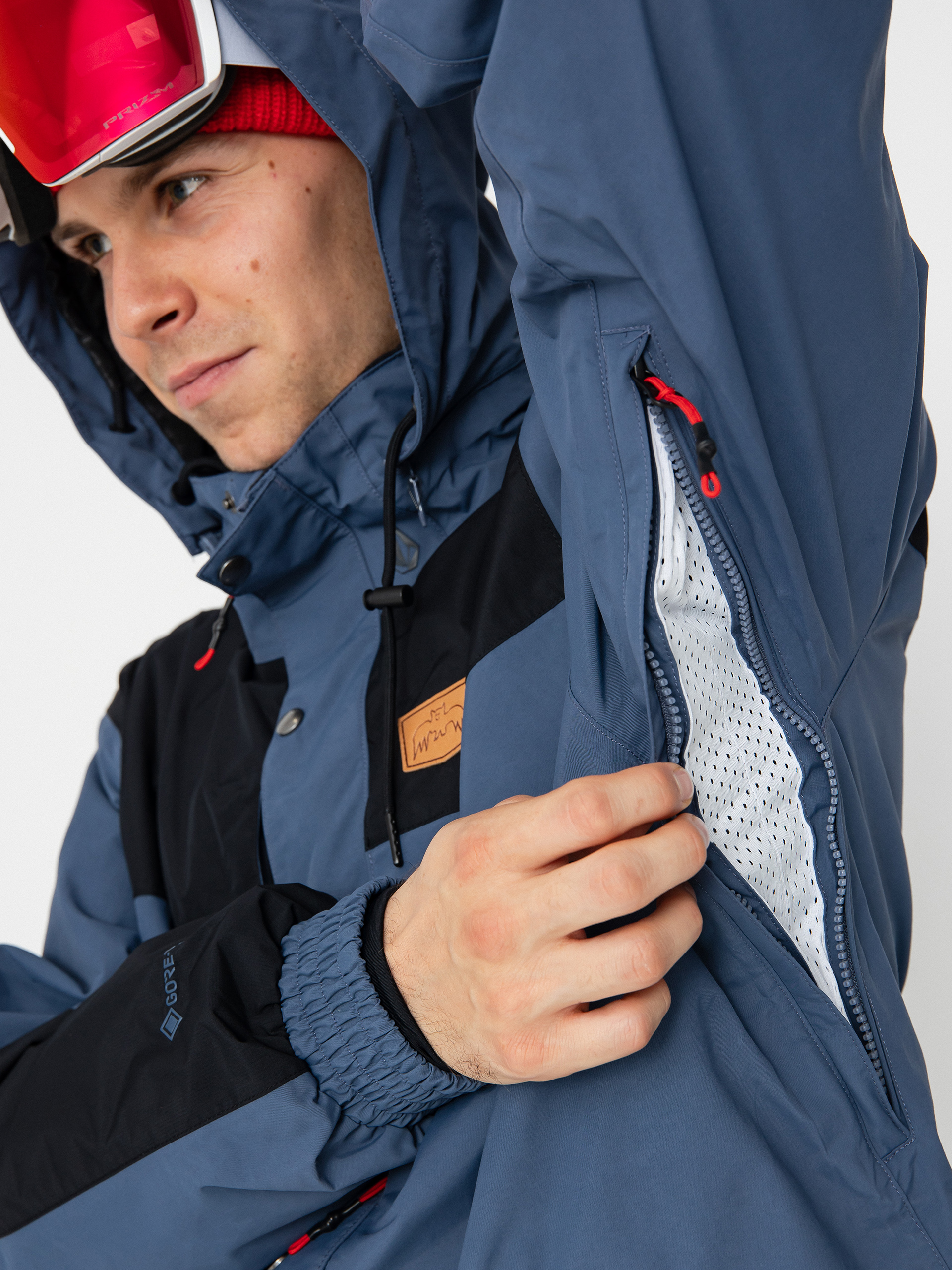 Pánska Snowboardová bunda Volcom Longo Gore Tex (indigo)