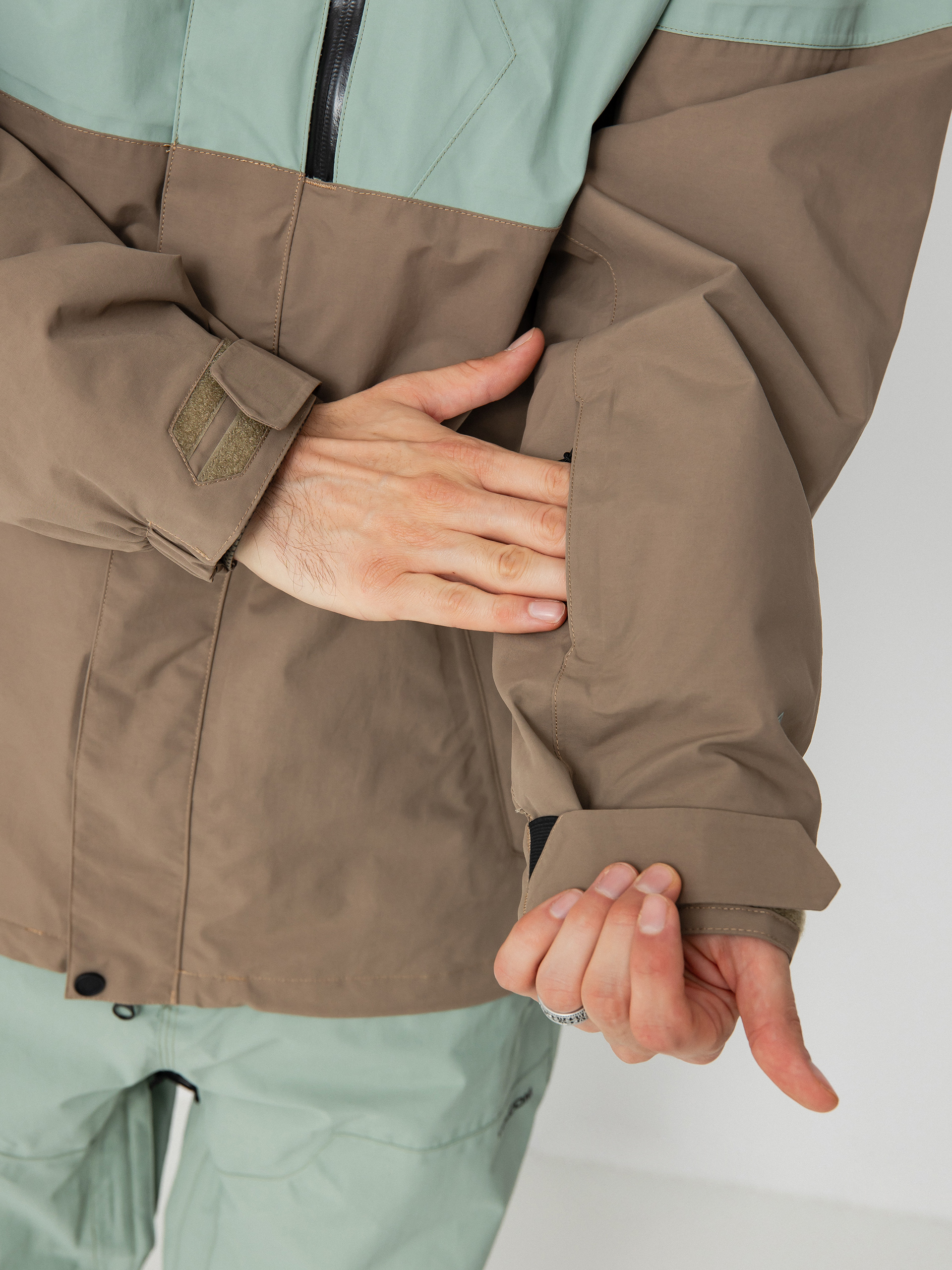 Pánska Snowboardová bunda Volcom L Gore Tex (agave)