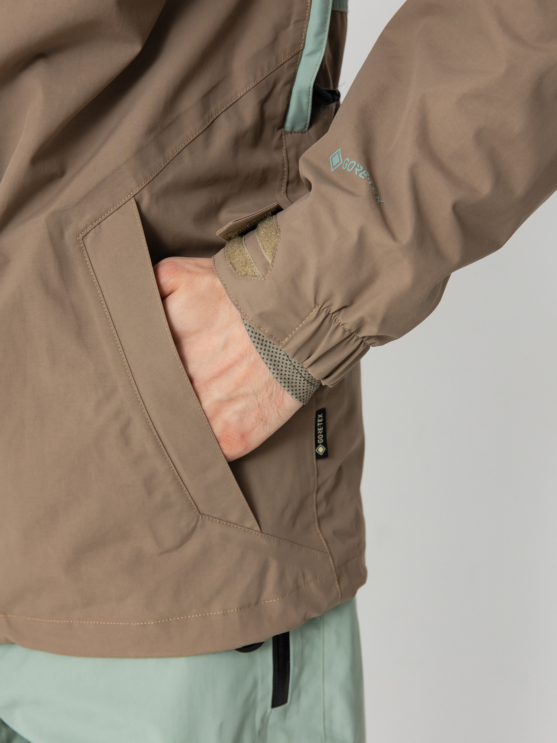 Pánska Snowboardová bunda Volcom L Gore Tex (agave)