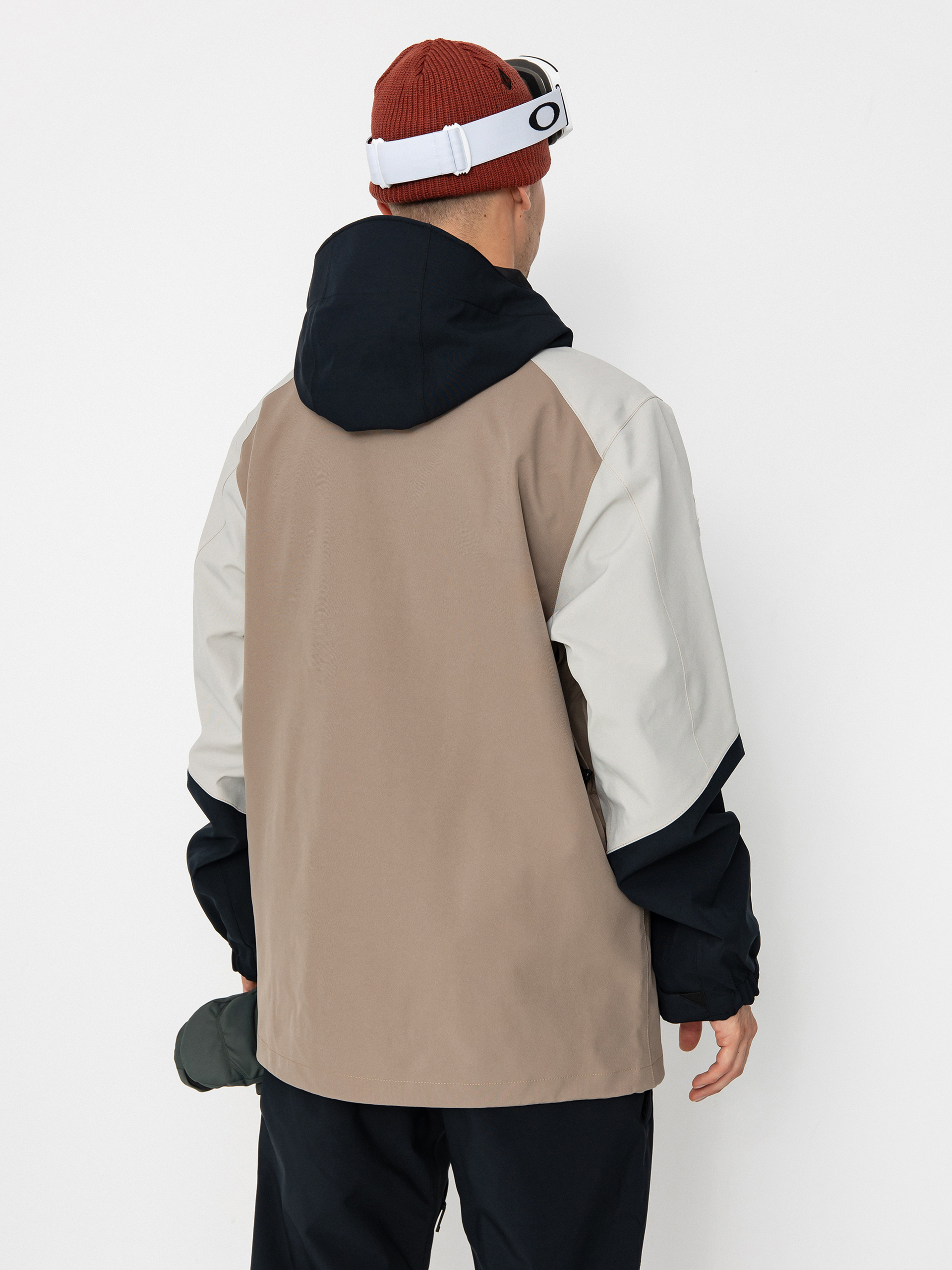 Pánska Snowboardová bunda Volcom Brighton Full Zip (chestnut brown)