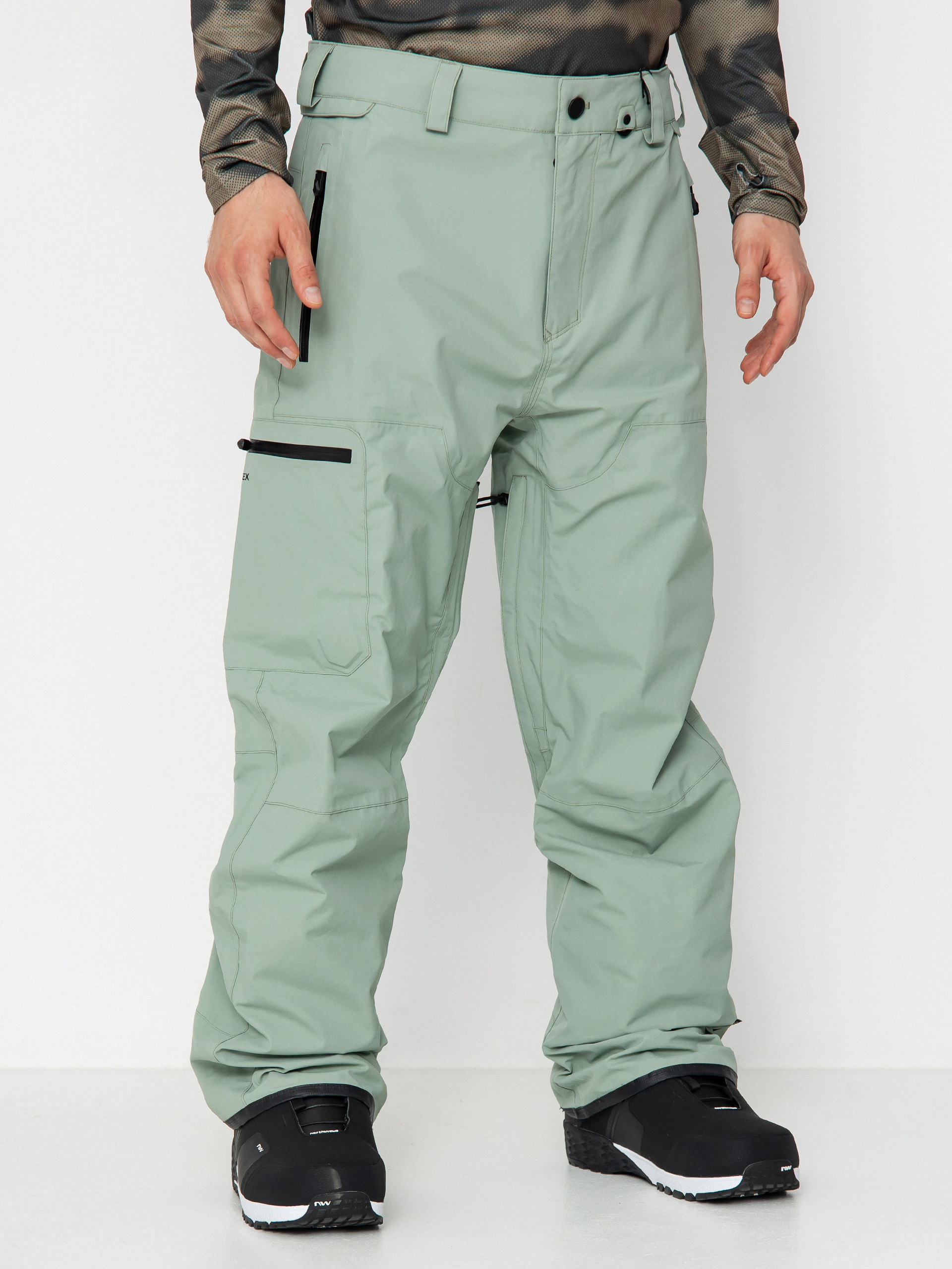 Pánske Snowboardové nohavice Volcom L Gore Tex (agave)