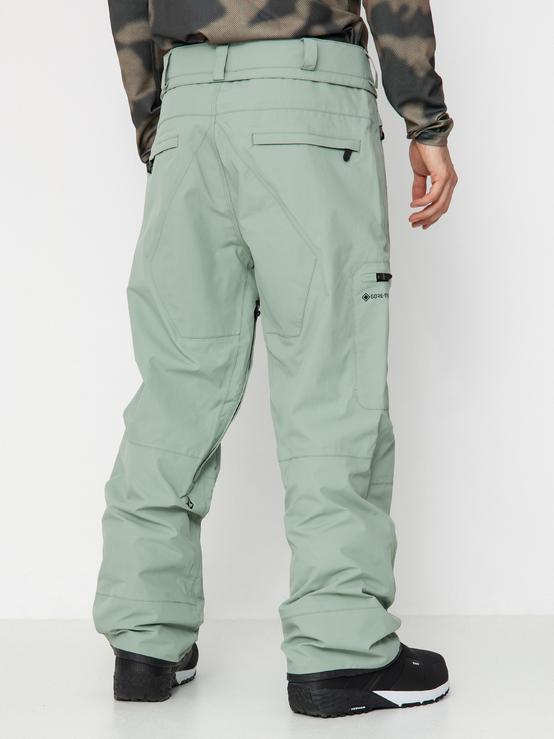 Pánske Snowboardové nohavice Volcom L Gore Tex (agave)