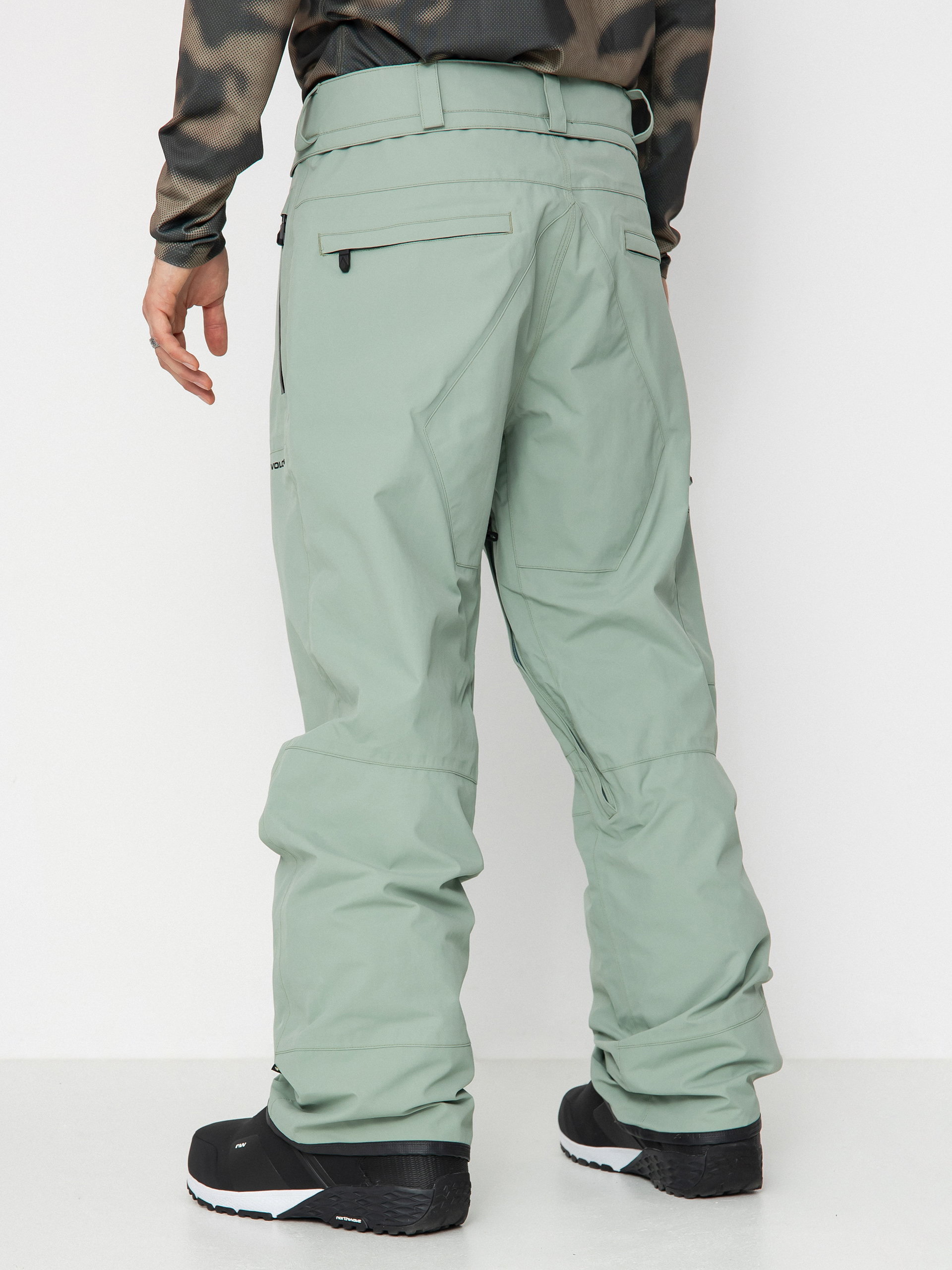 Pánske Snowboardové nohavice Volcom L Gore Tex (agave)