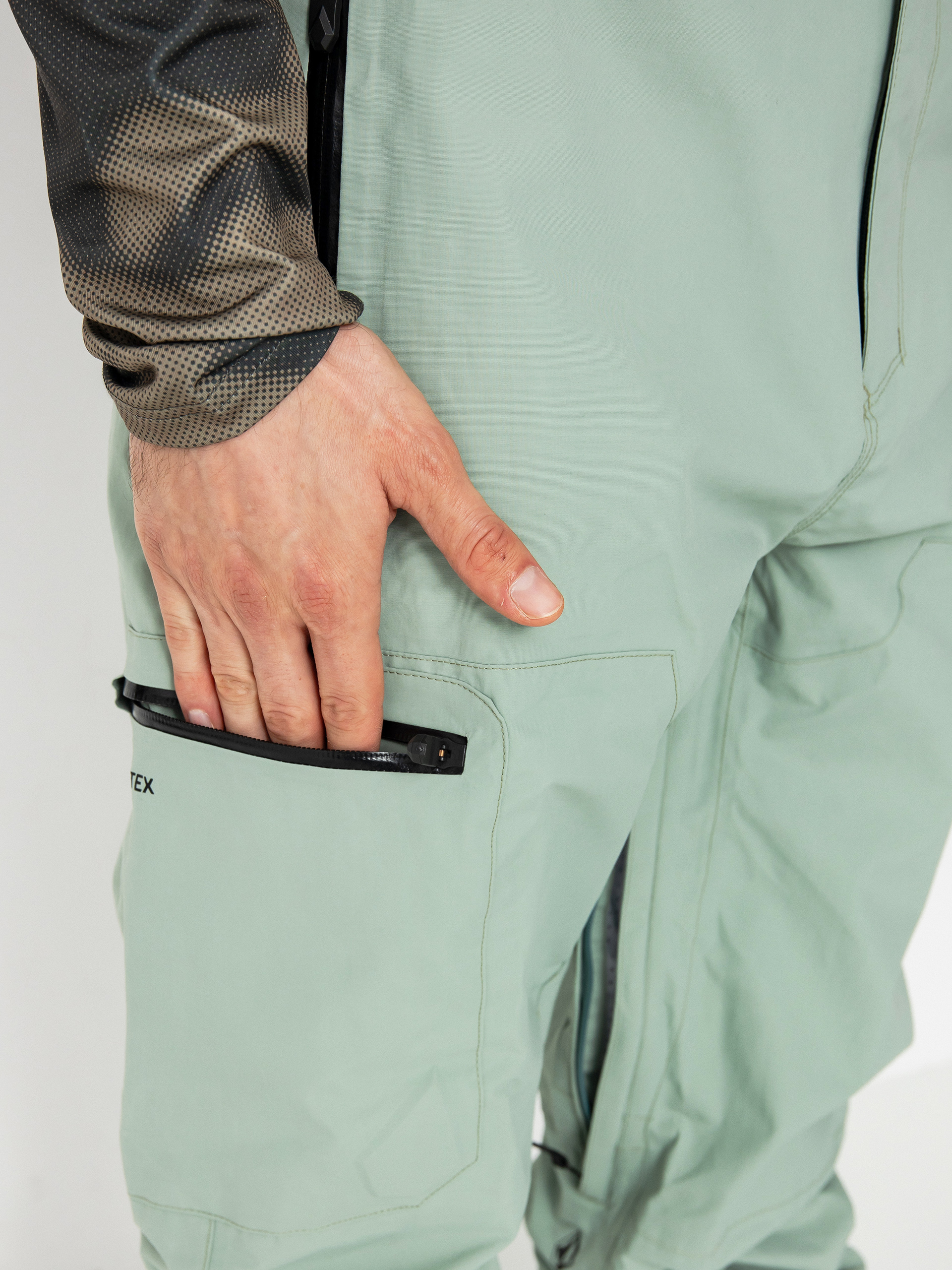 Pánske Snowboardové nohavice Volcom L Gore Tex (agave)