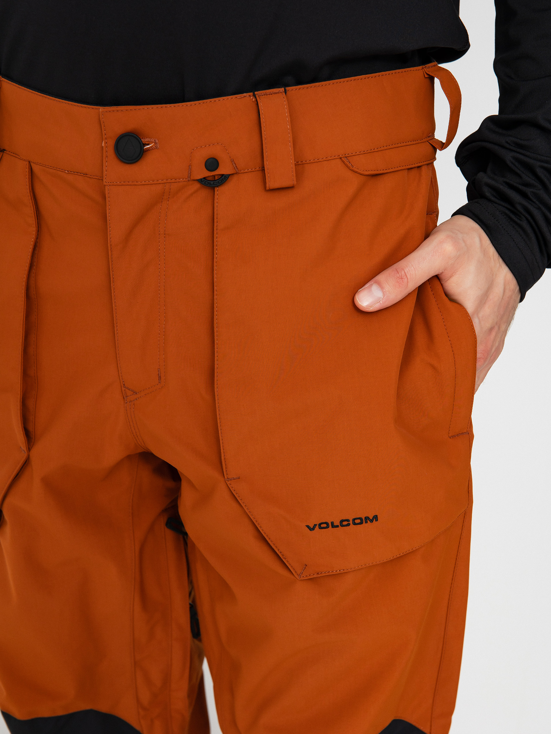 Pánske Snowboardové nohavice Volcom Roan (caramel)