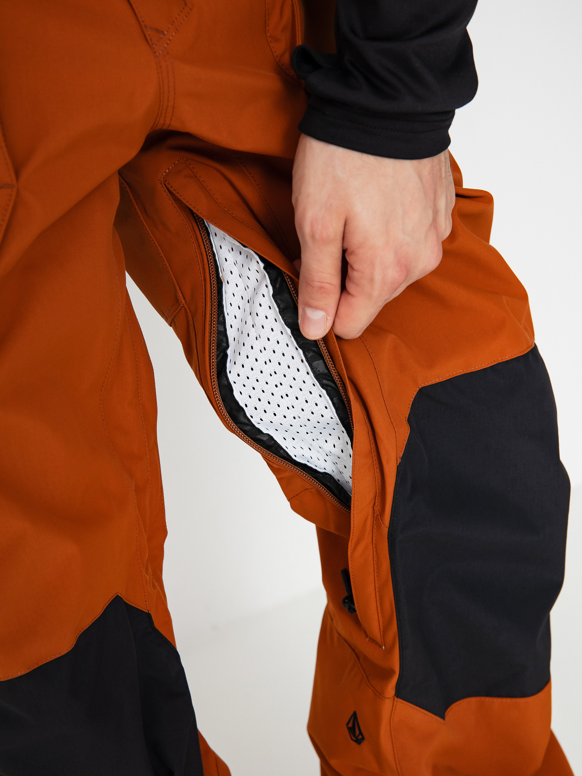 Pánske Snowboardové nohavice Volcom Roan (caramel)