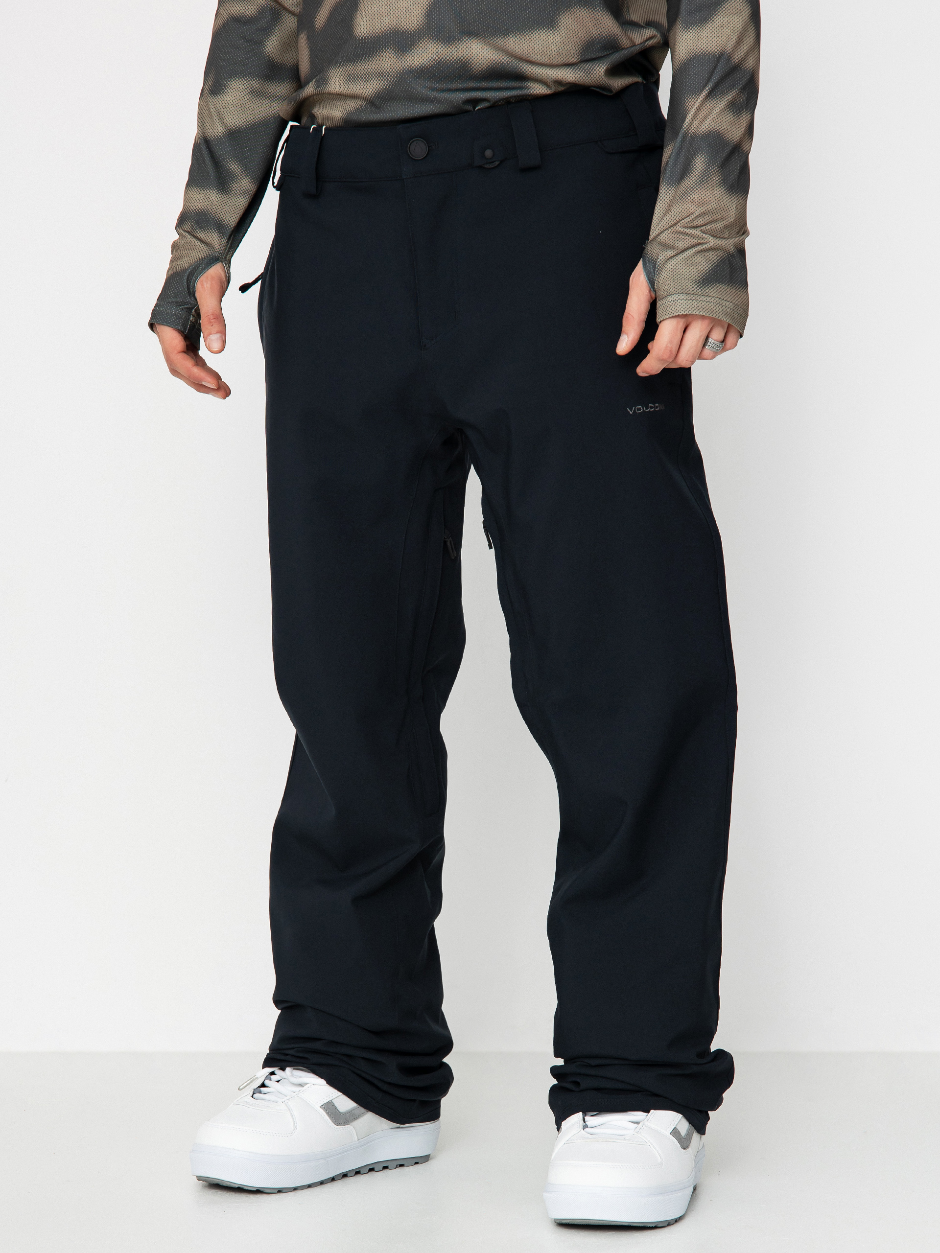 Pánske Snowboardové nohavice Volcom Freakin Snow Chino (black)
