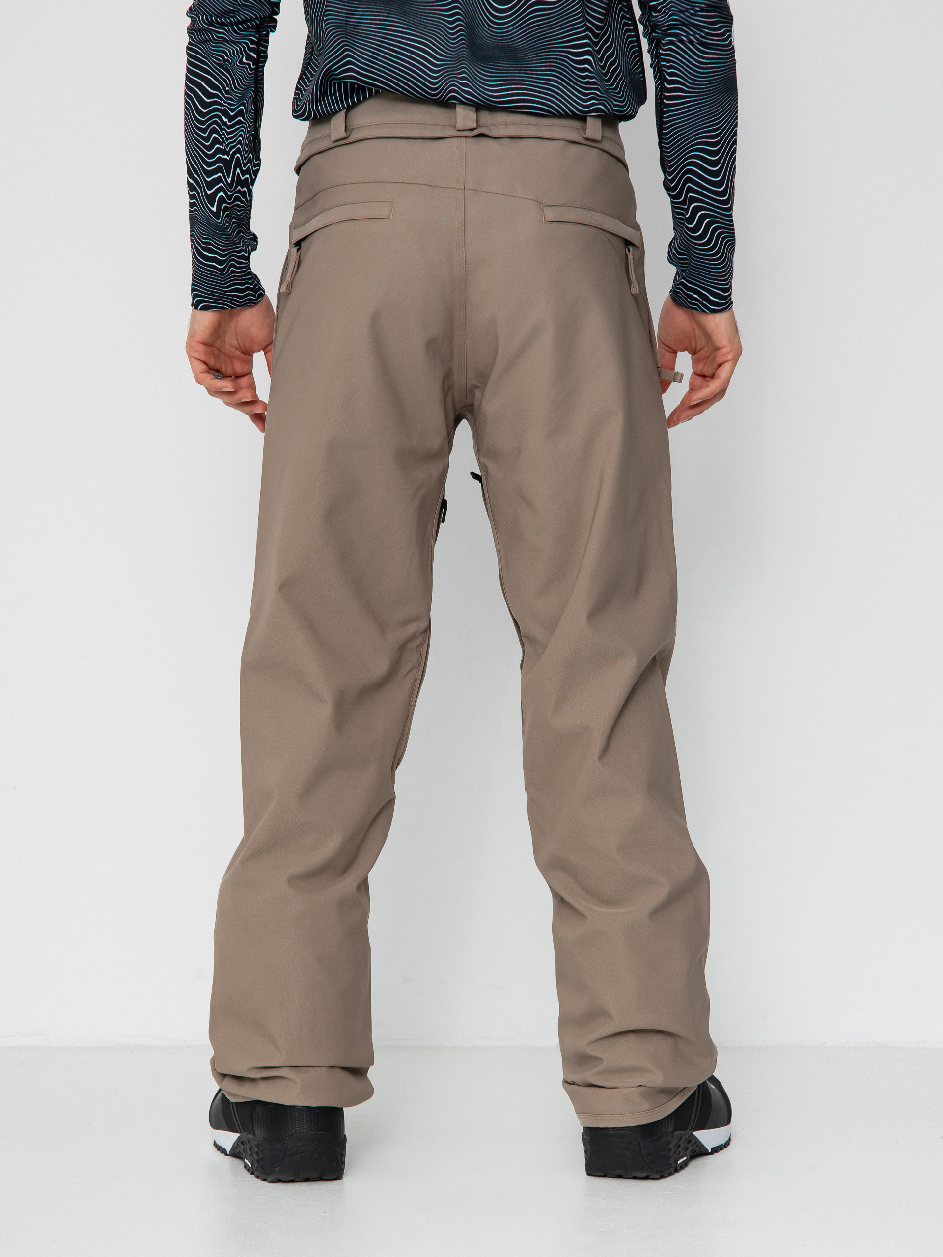 Pánske Snowboardové nohavice Volcom Freakin Snow Chino (chestnut brown)