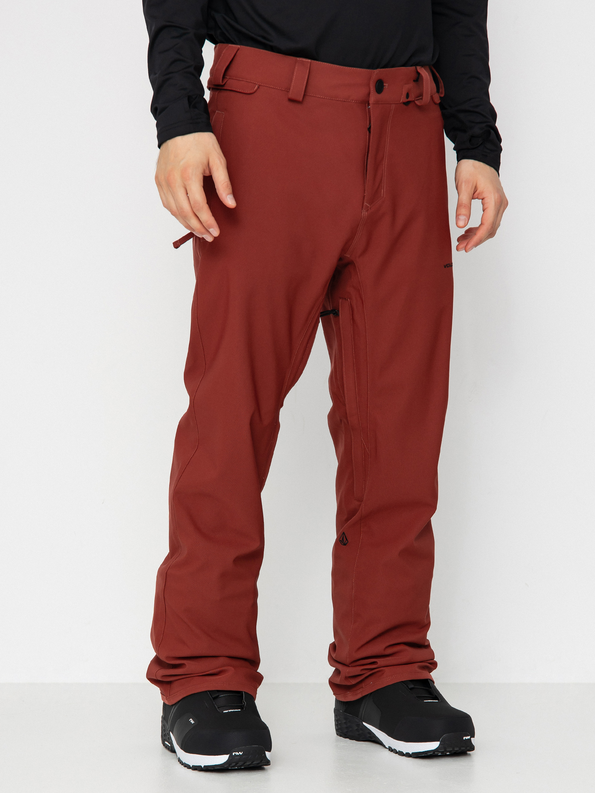 Snowboardové nohavice Volcom Freakin Snow Chino (redwood)