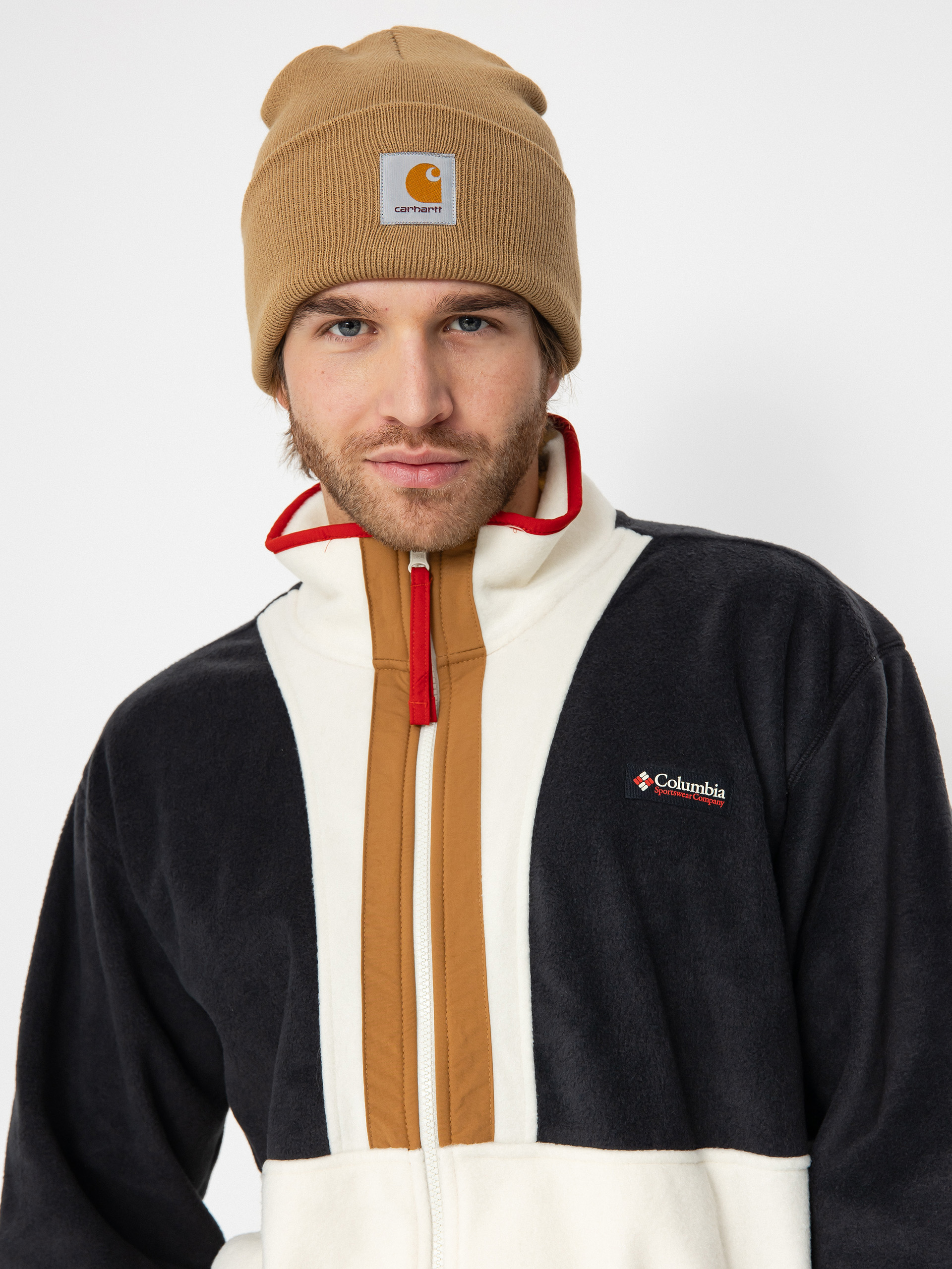 Pánsky Flísová mikina Columbia Backbowl II Full Zip (black chalk)