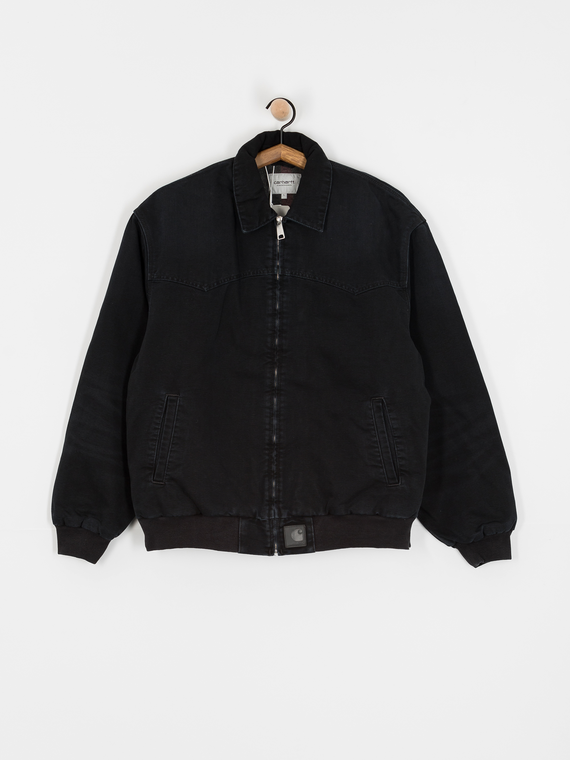 Bunda Carhartt WIP OG Santa Fe (black/black)