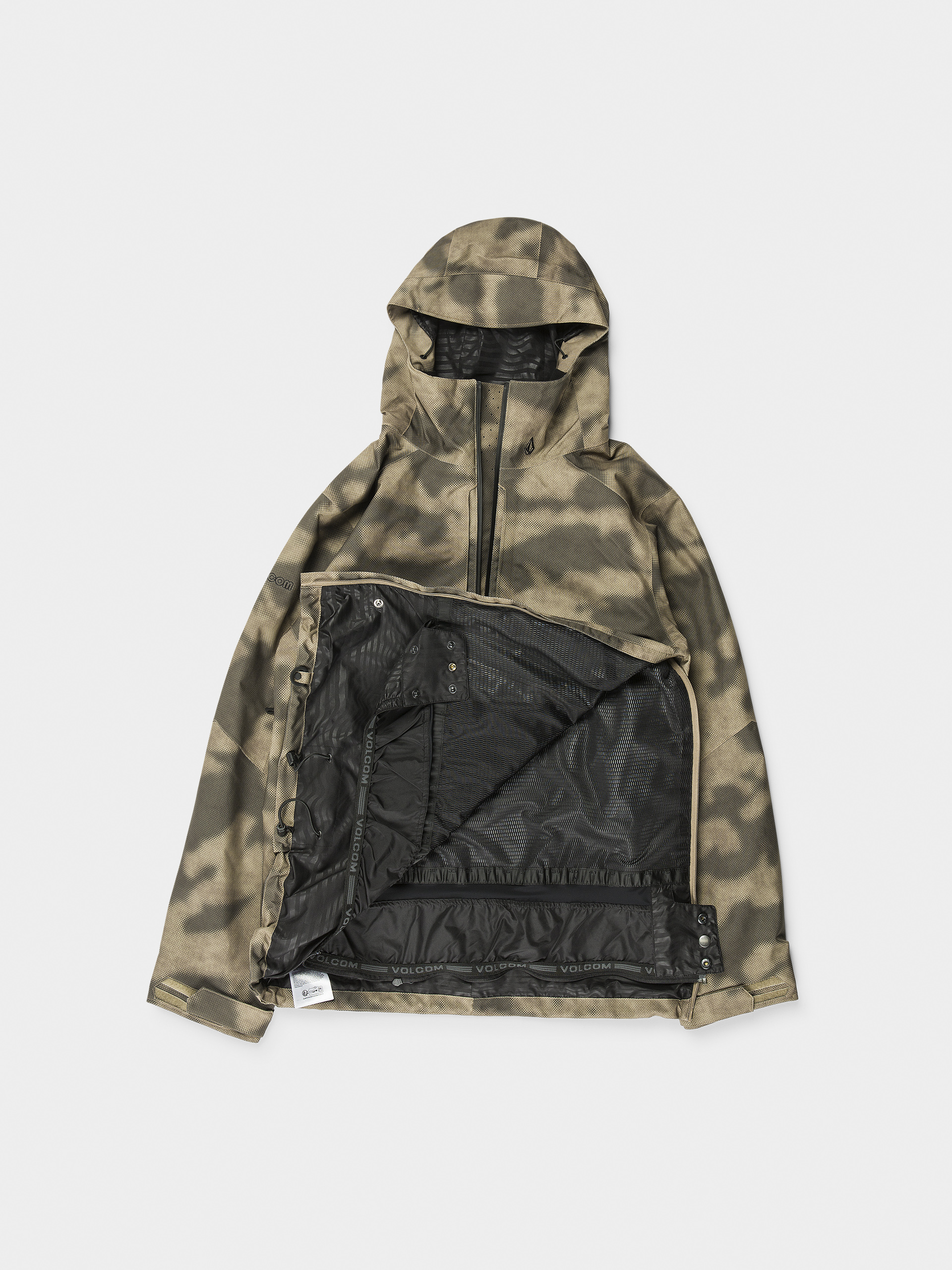 Pánska Snowboardová bunda Volcom Brighton Pullover (camouflage)