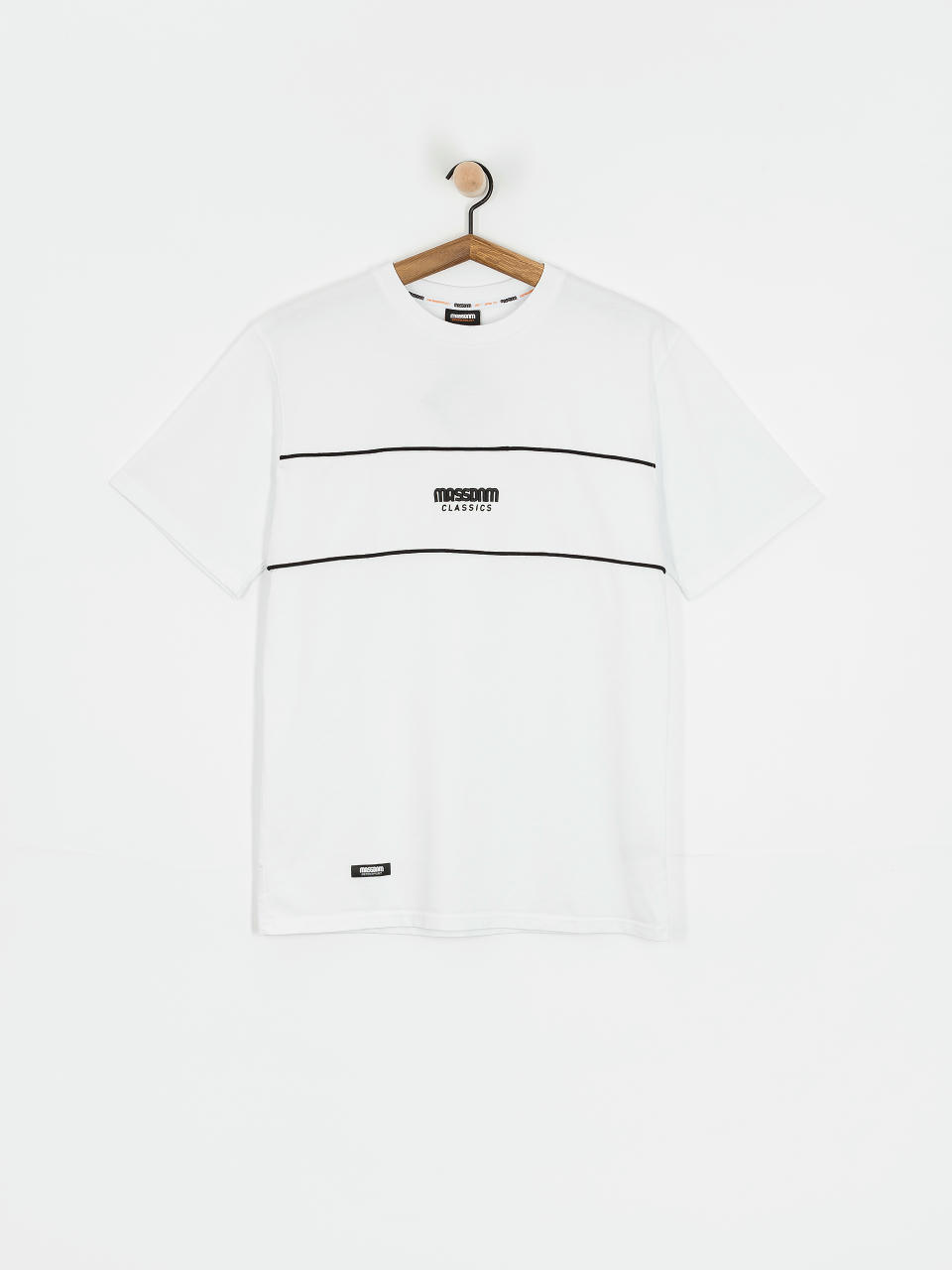 Tričko MassDnm Classic Cut (white)