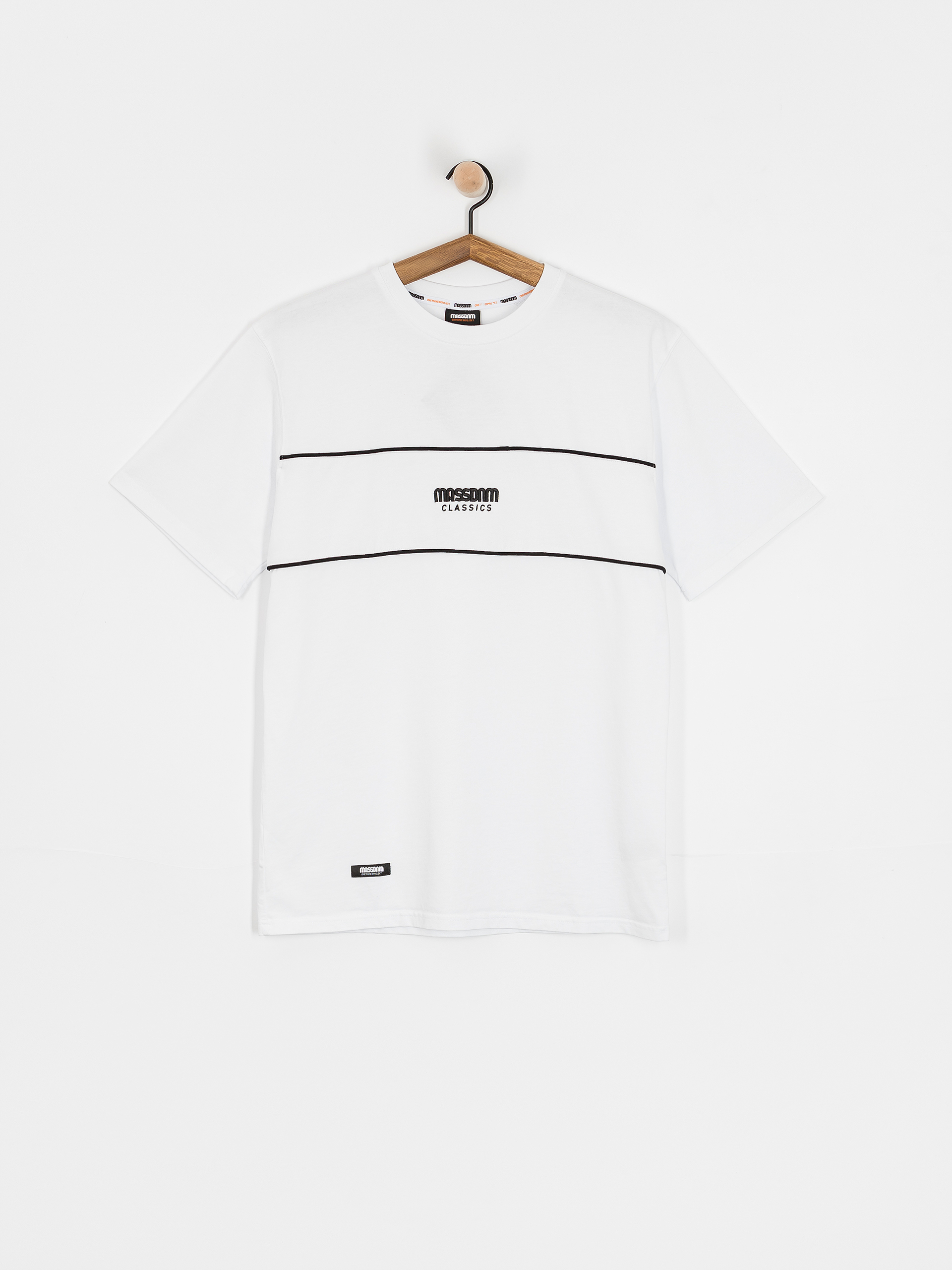 Tričko MassDnm Classic Cut (white)