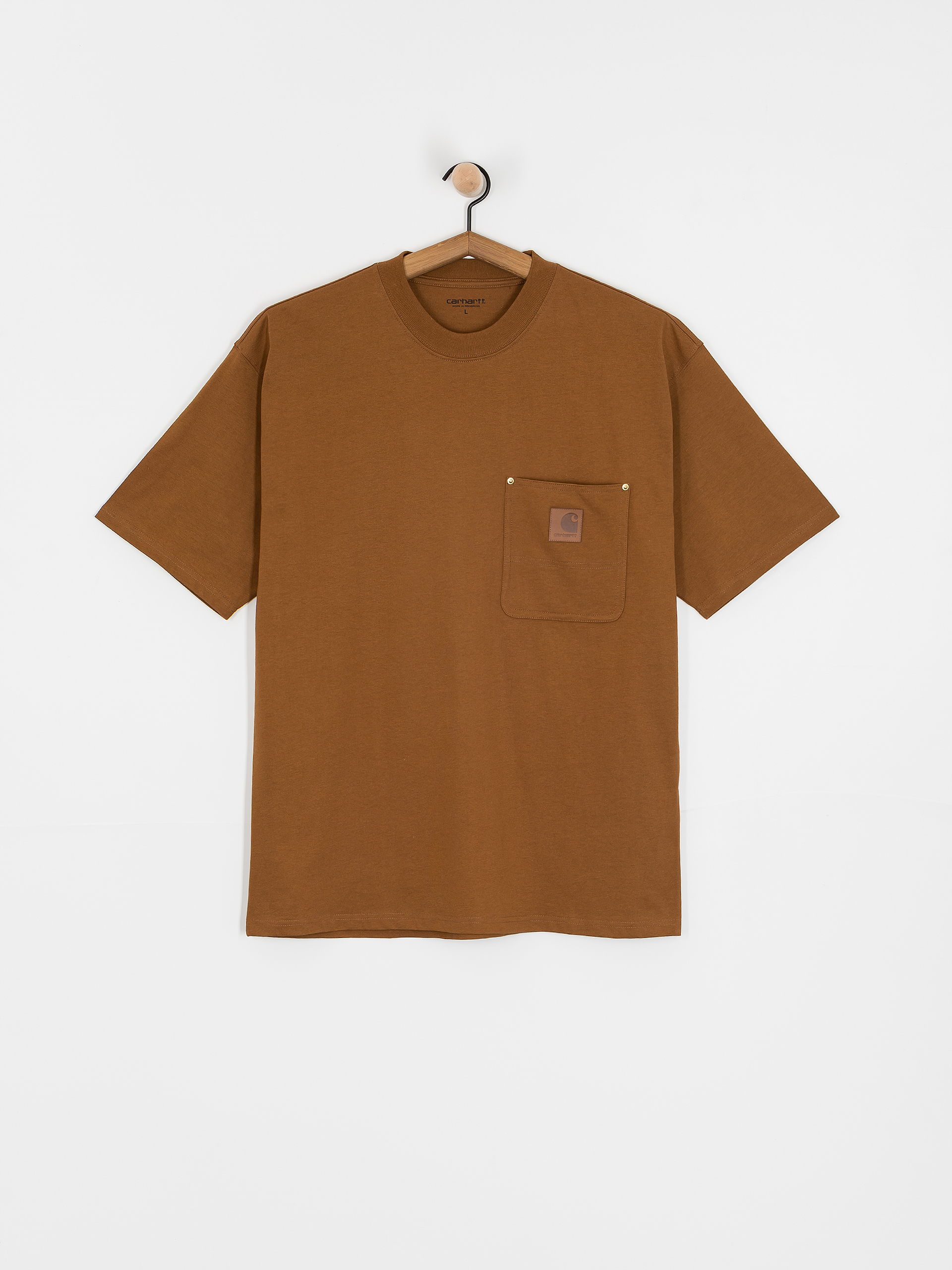 Tričko Carhartt WIP Eldon Pocket (hamilton brown)