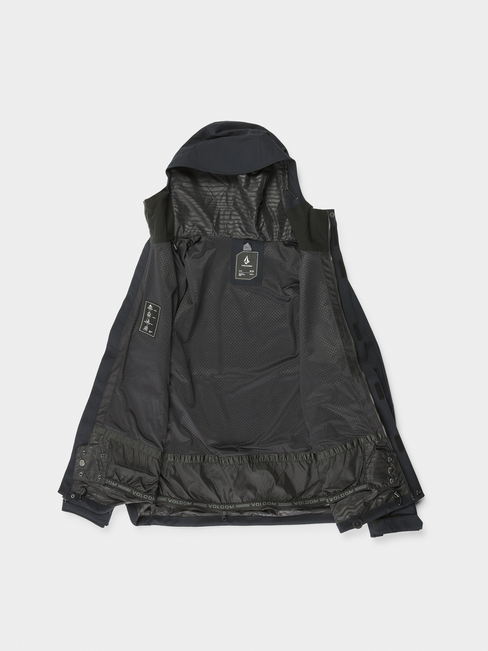 Pánska Snowboardová bunda Volcom Brighton Full Zip (black)