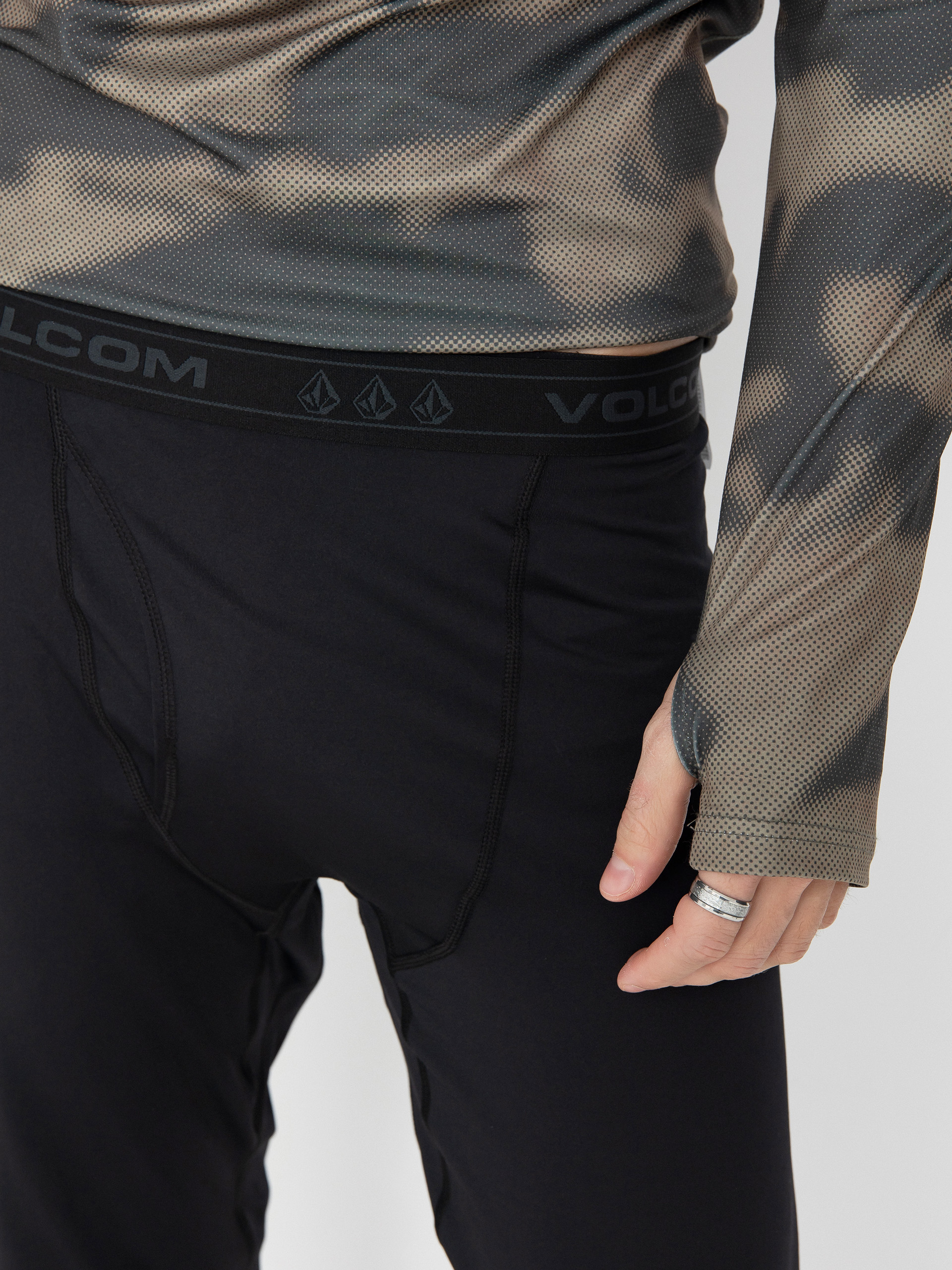Pánske Termolegíny Volcom M V Science (black)