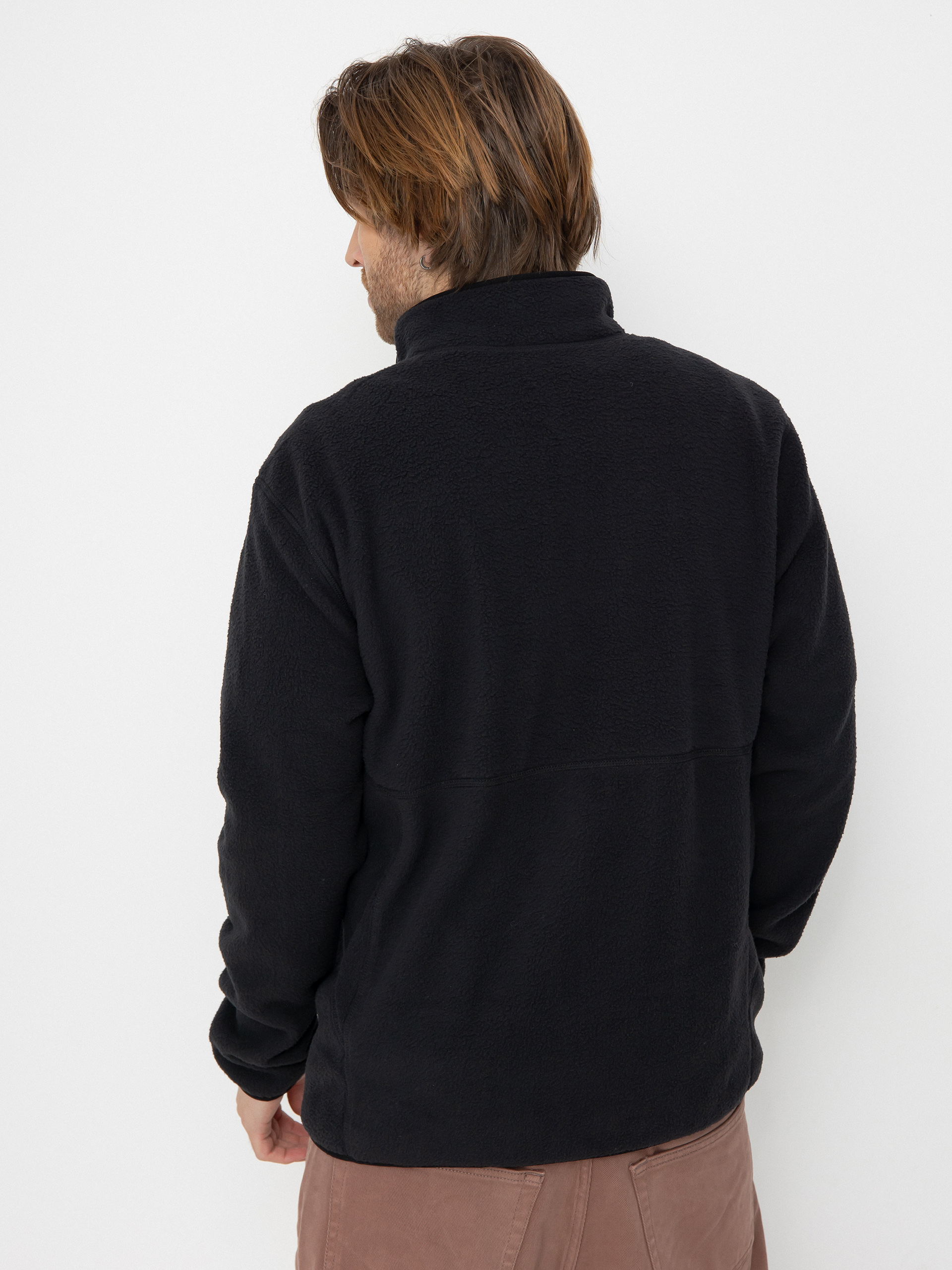 Pánska Termomikina  Volcom Fleecer Full Zip (black)