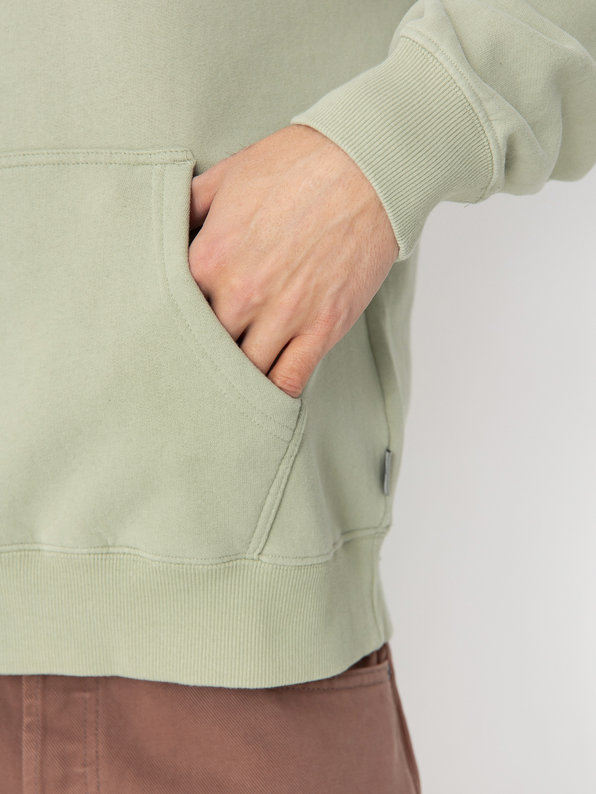 Mikina s kapucňou Quiksilver Good Hope Lake HD (desert sage)