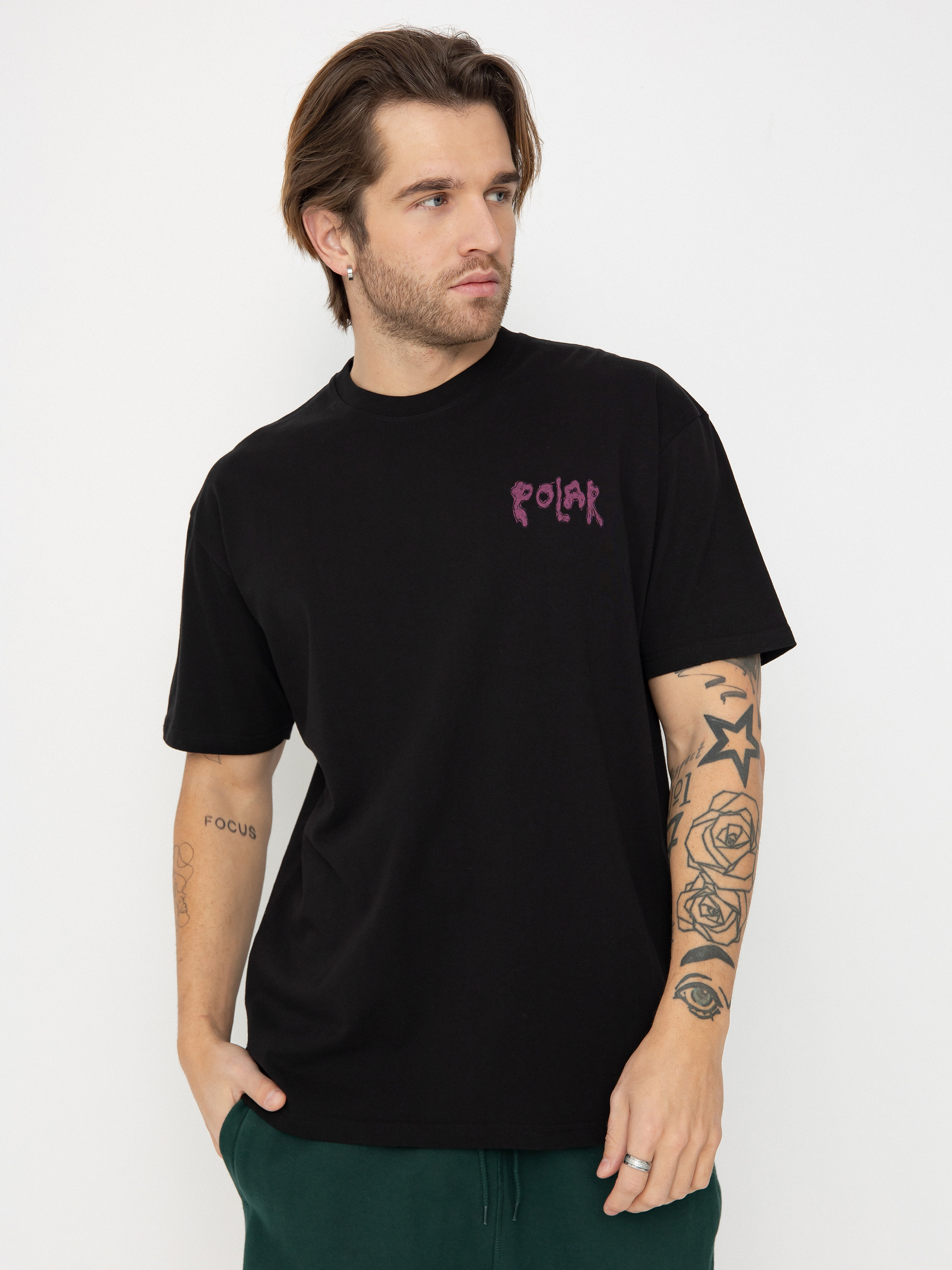 Tričko Polar Skate Bear (black)