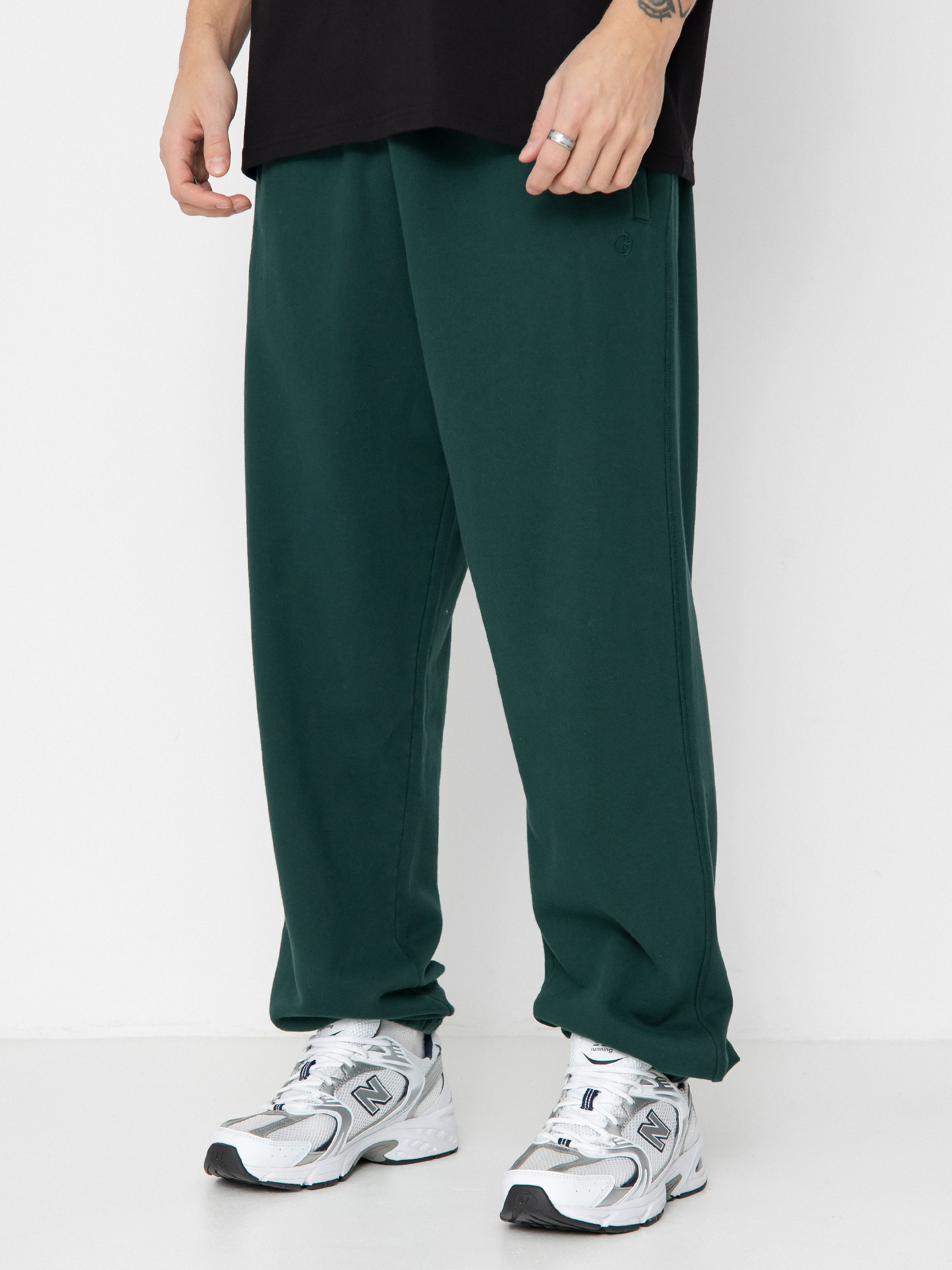 Nohavice Polar Skate Frank Sweatpants (dark emerald)