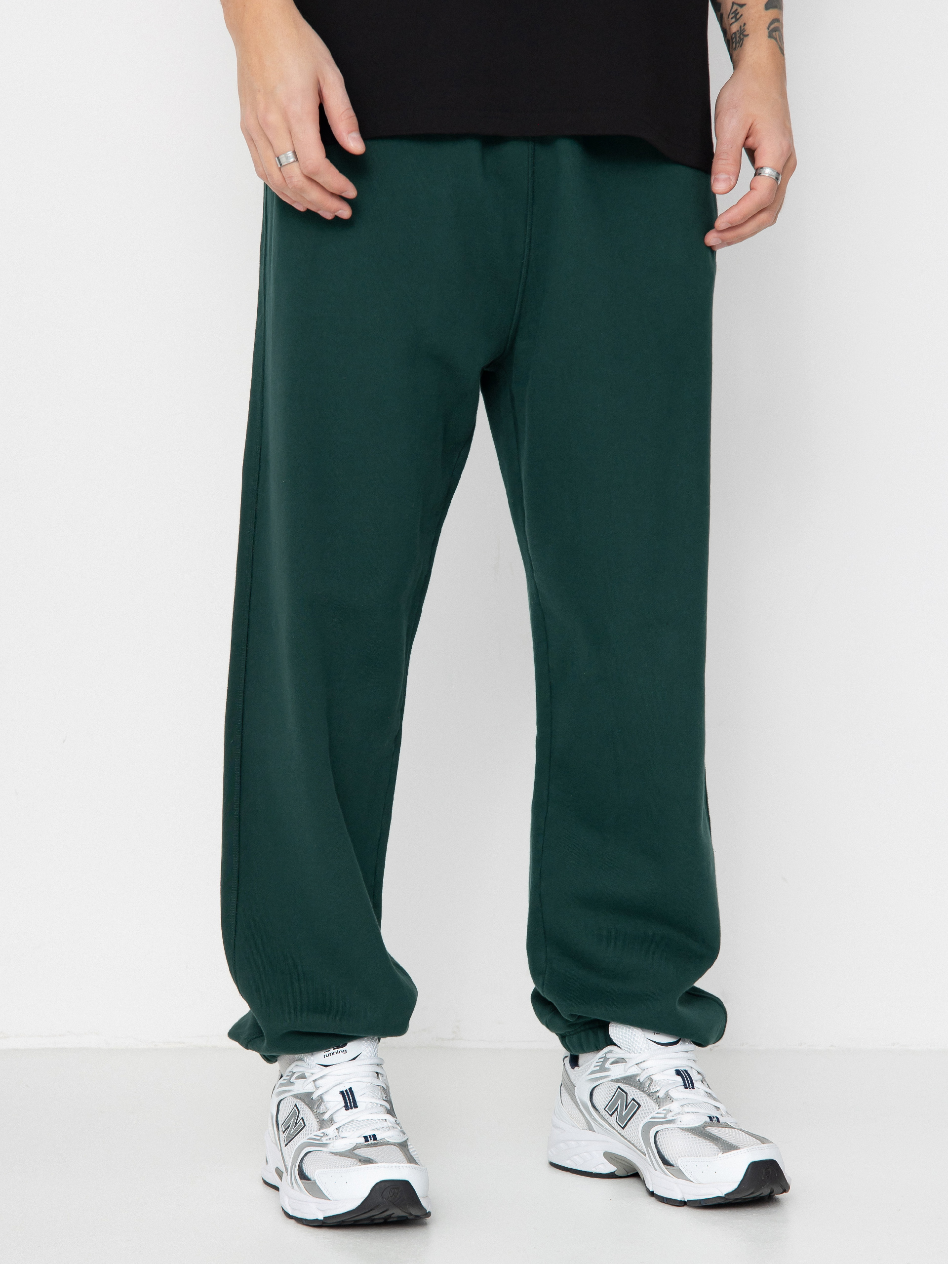 Nohavice Polar Skate Frank Sweatpants (dark emerald)