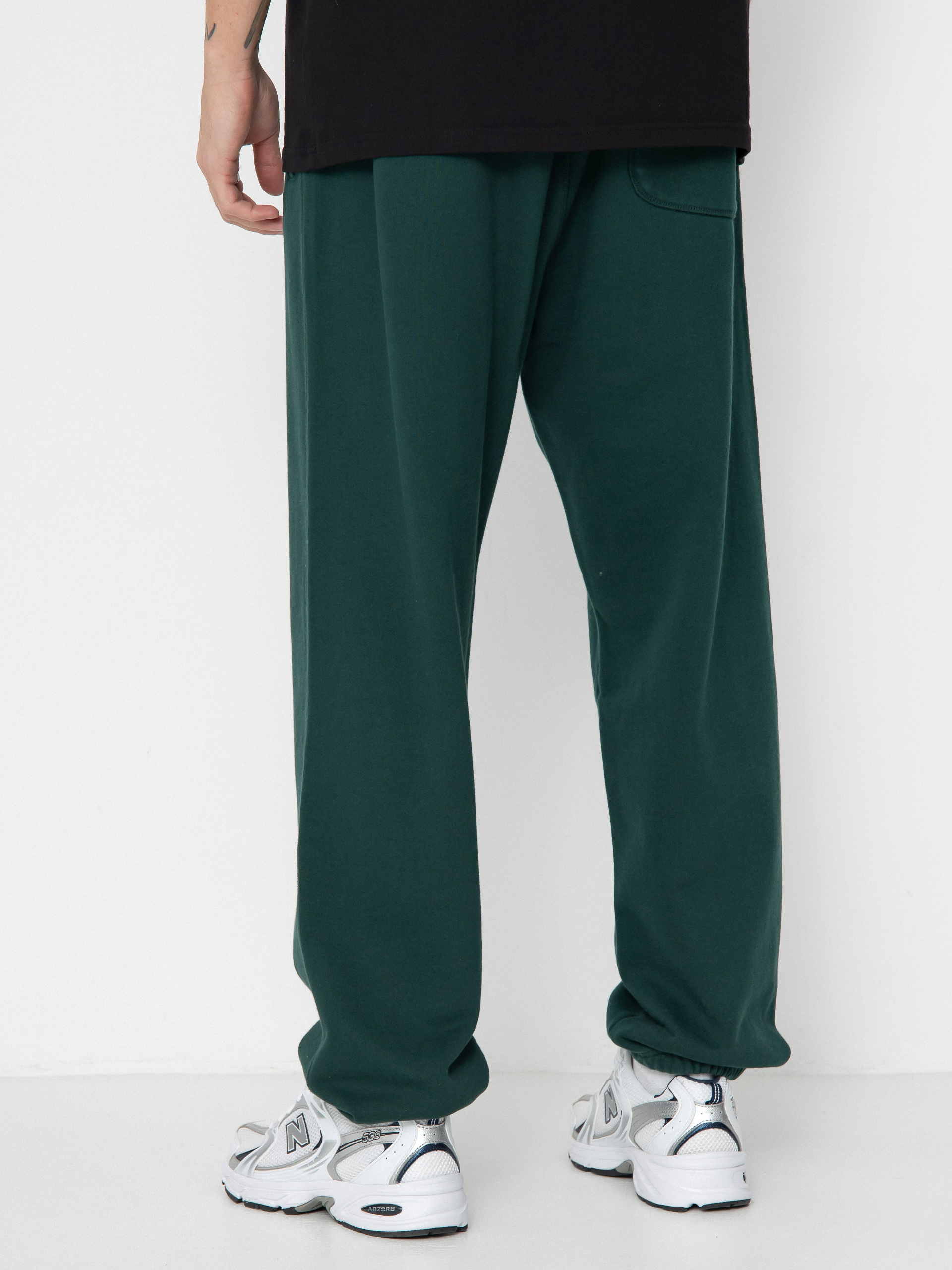 Nohavice Polar Skate Frank Sweatpants (dark emerald)