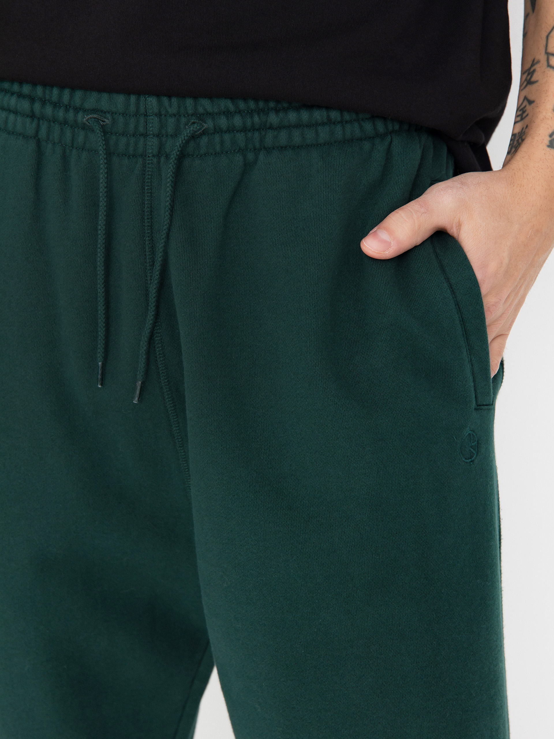 Nohavice Polar Skate Frank Sweatpants (dark emerald)
