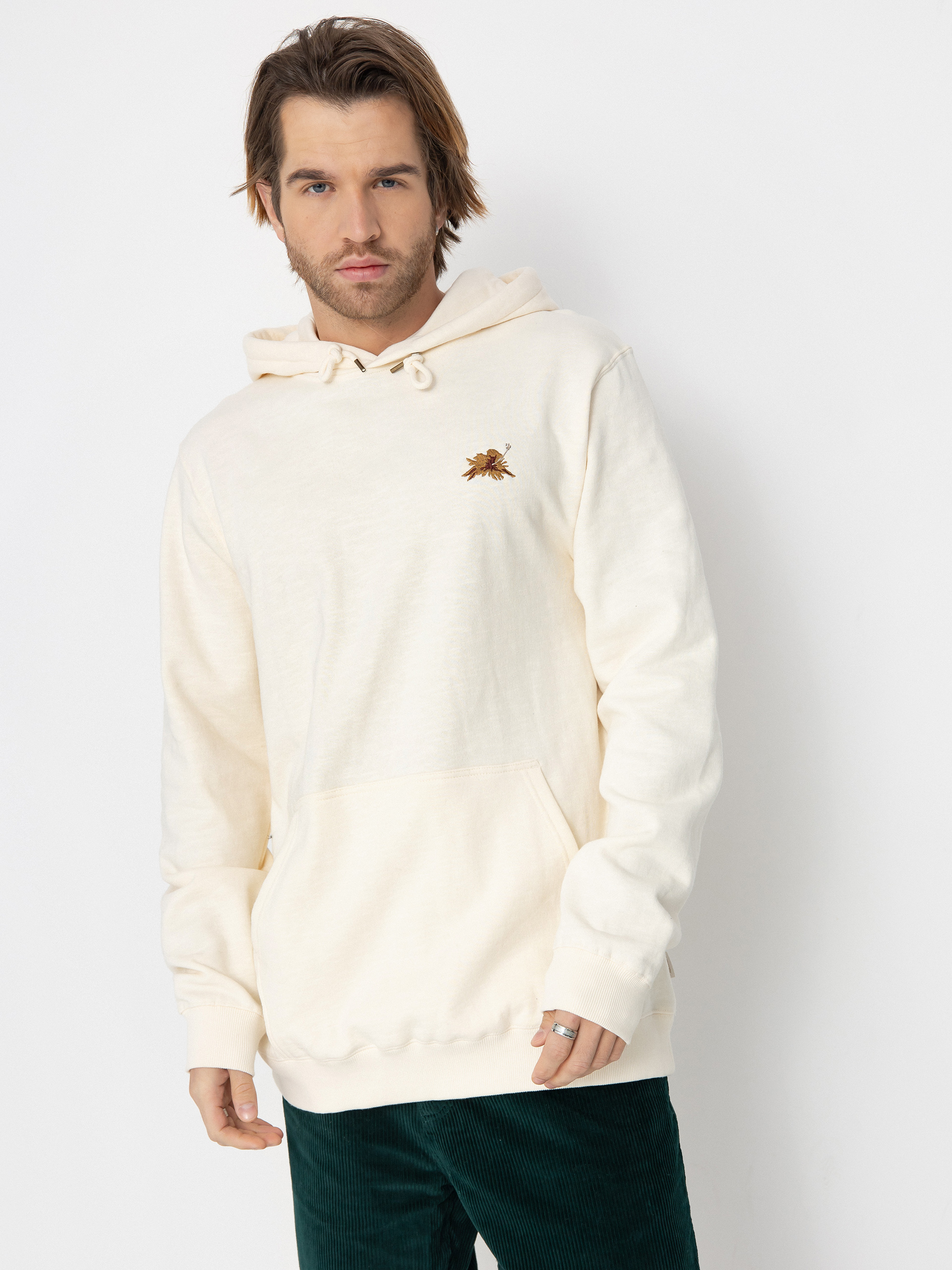 Mikina s kapucňou Rip Curl Surf Revival Hoffman HD (bone)