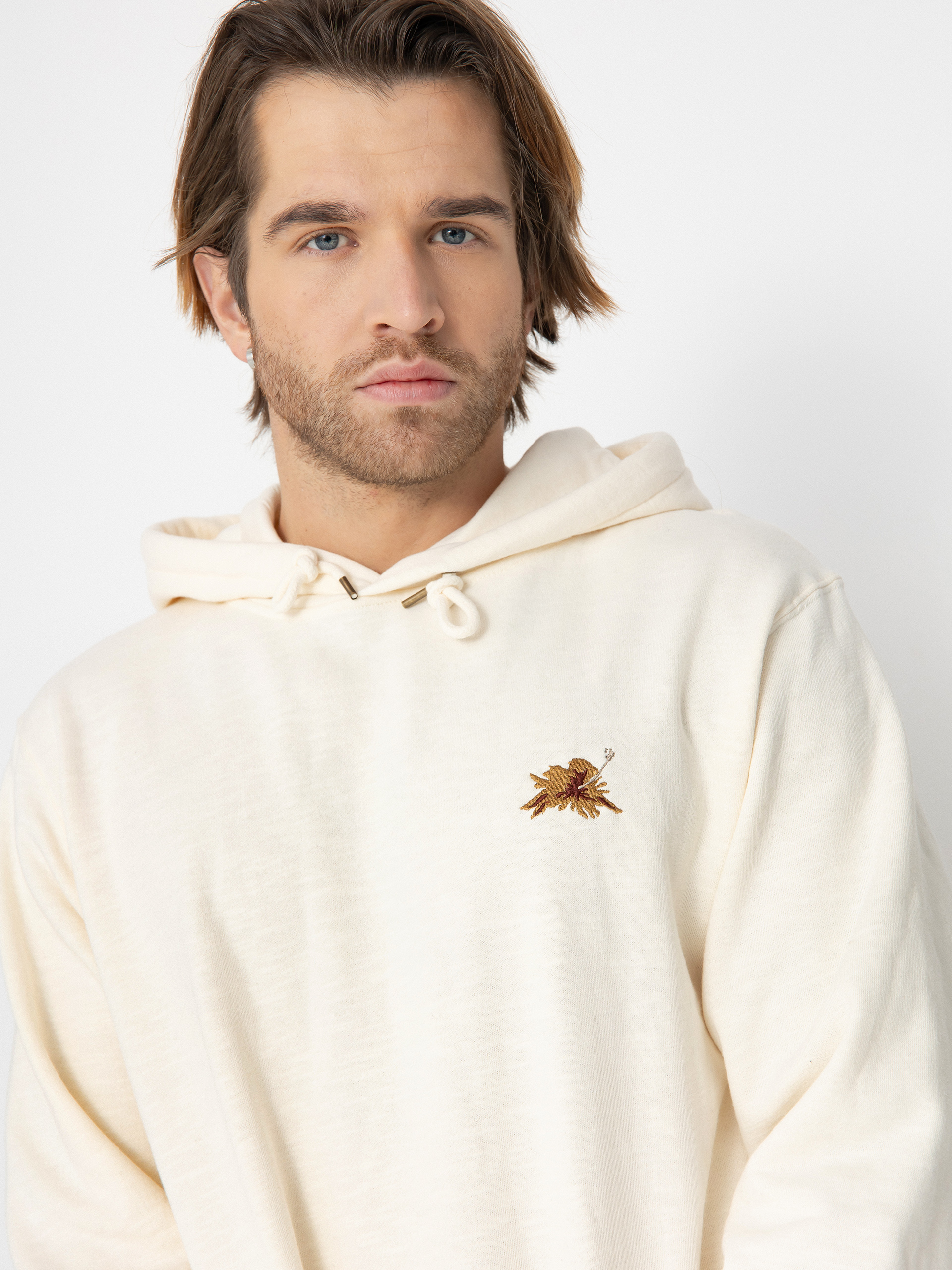 Mikina s kapucňou Rip Curl Surf Revival Hoffman HD (bone)