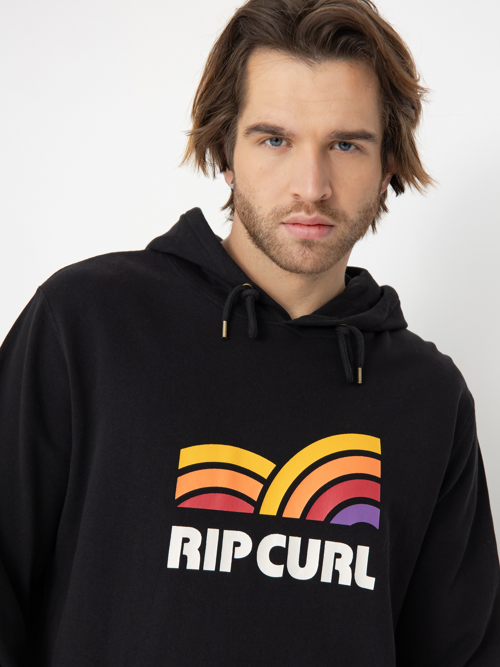 Mikina s kapucňou Rip Curl Surf Revival Capture HD (black)