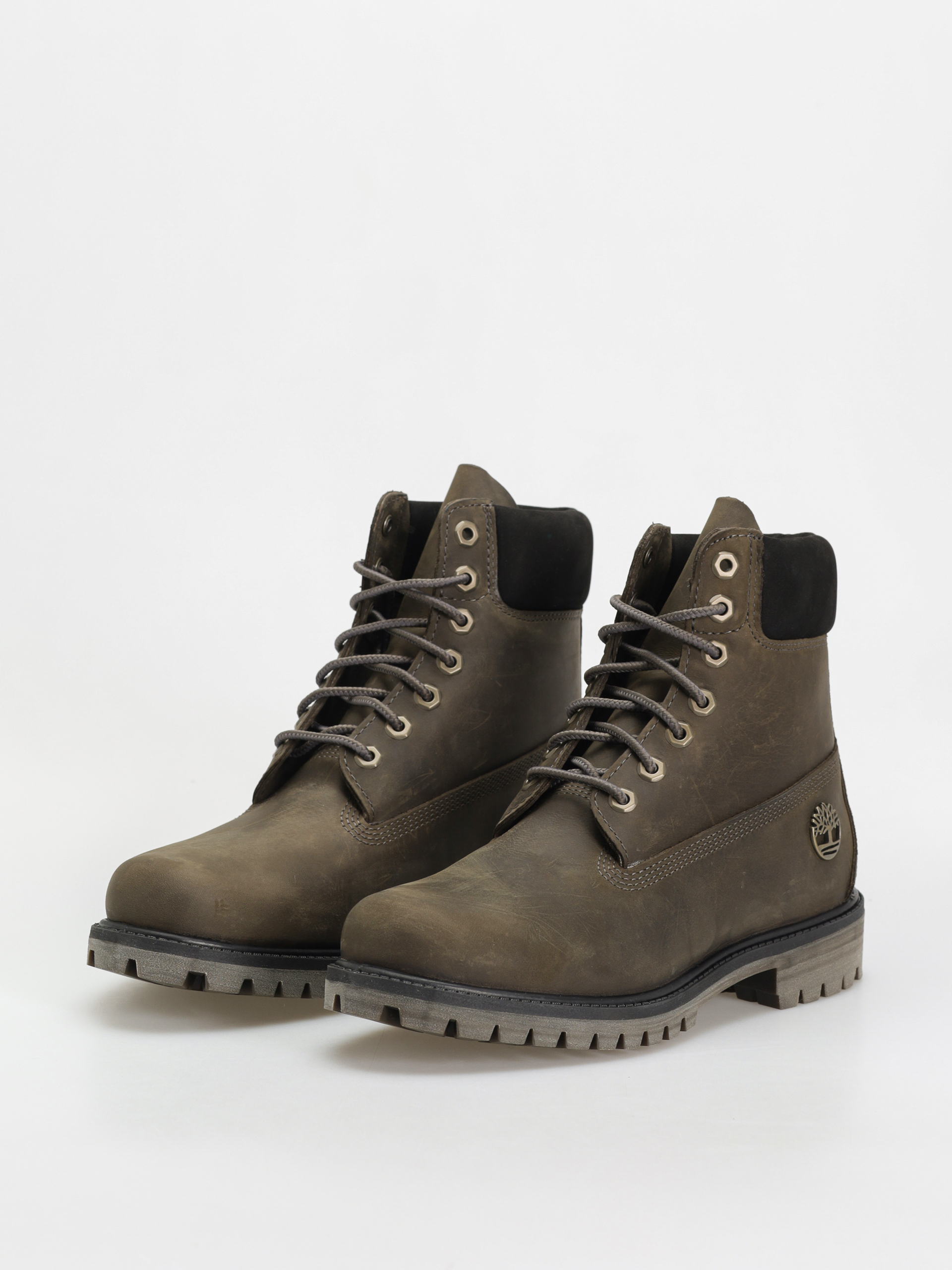 Zimné topánky Timberland Premium 6 In Lace (medium grey full grain)