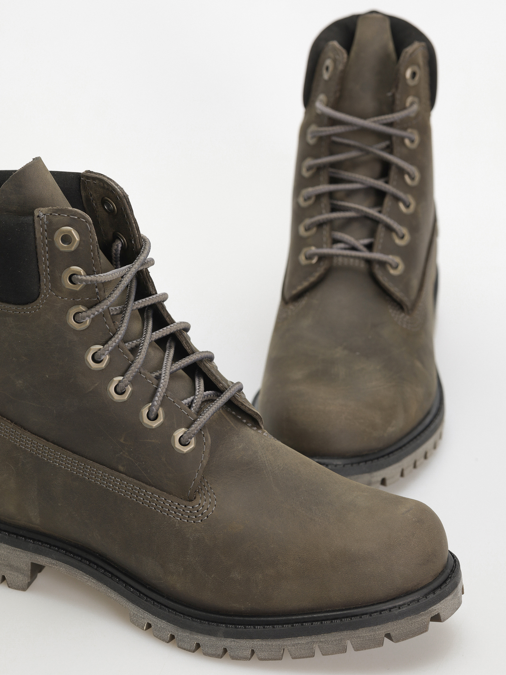 Zimné topánky Timberland Premium 6 In Lace (medium grey full grain)