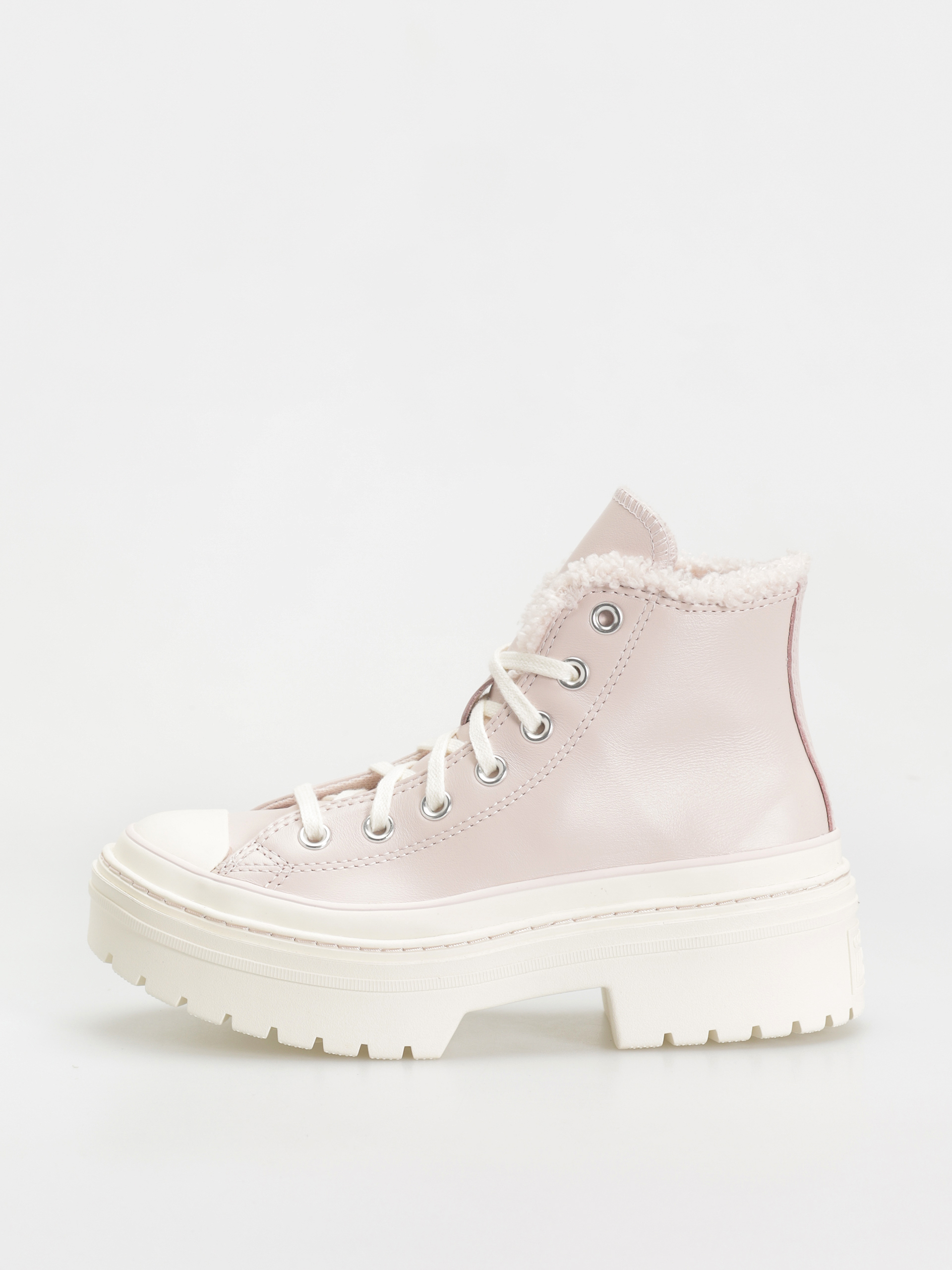Topánky Converse Chuck Taylor All Star Lugged Heel Sherpa Wmn (blush hush/egret/egret)
