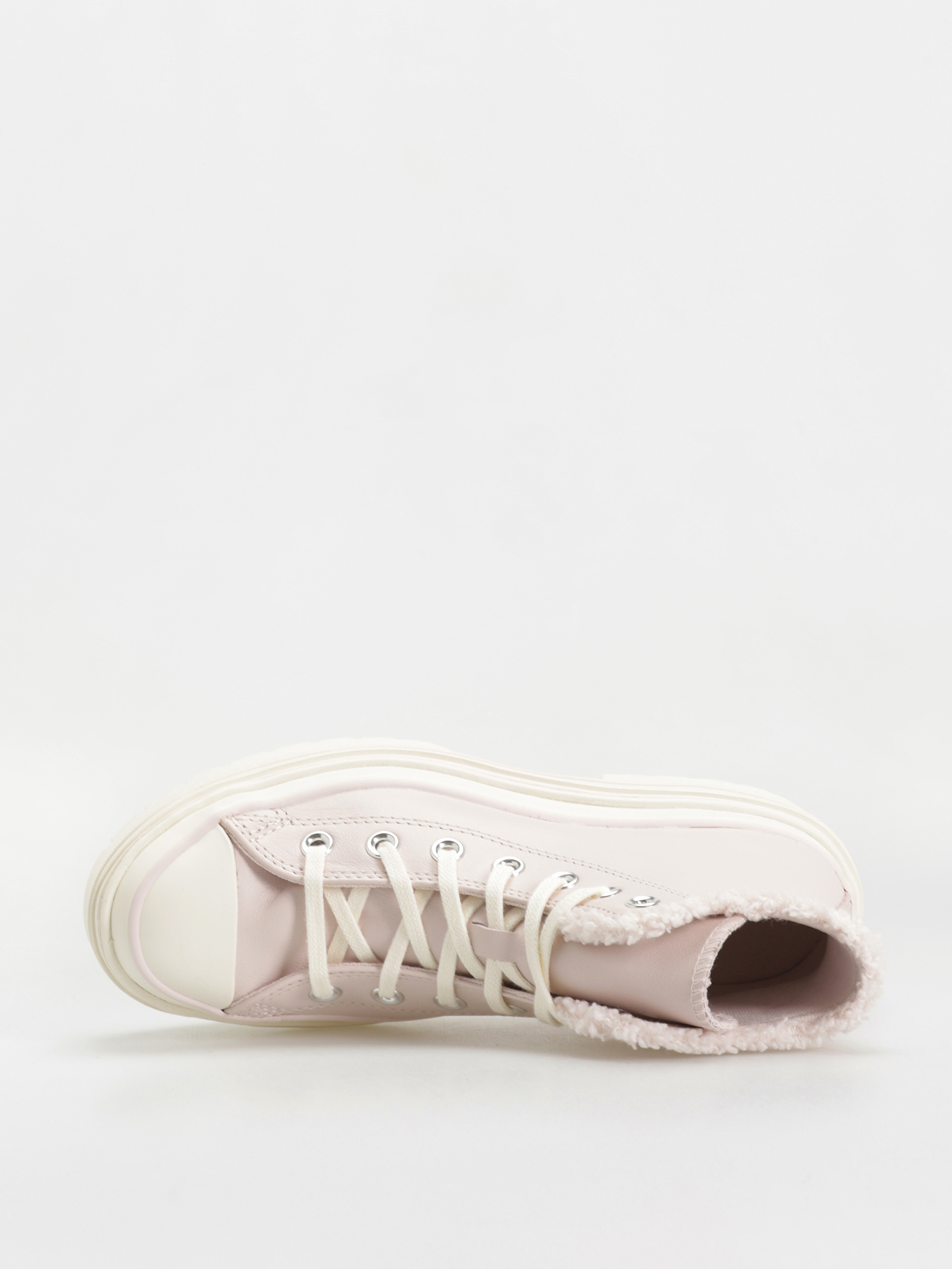 Topánky Converse Chuck Taylor All Star Lugged Heel Sherpa Wmn (blush hush/egret/egret)