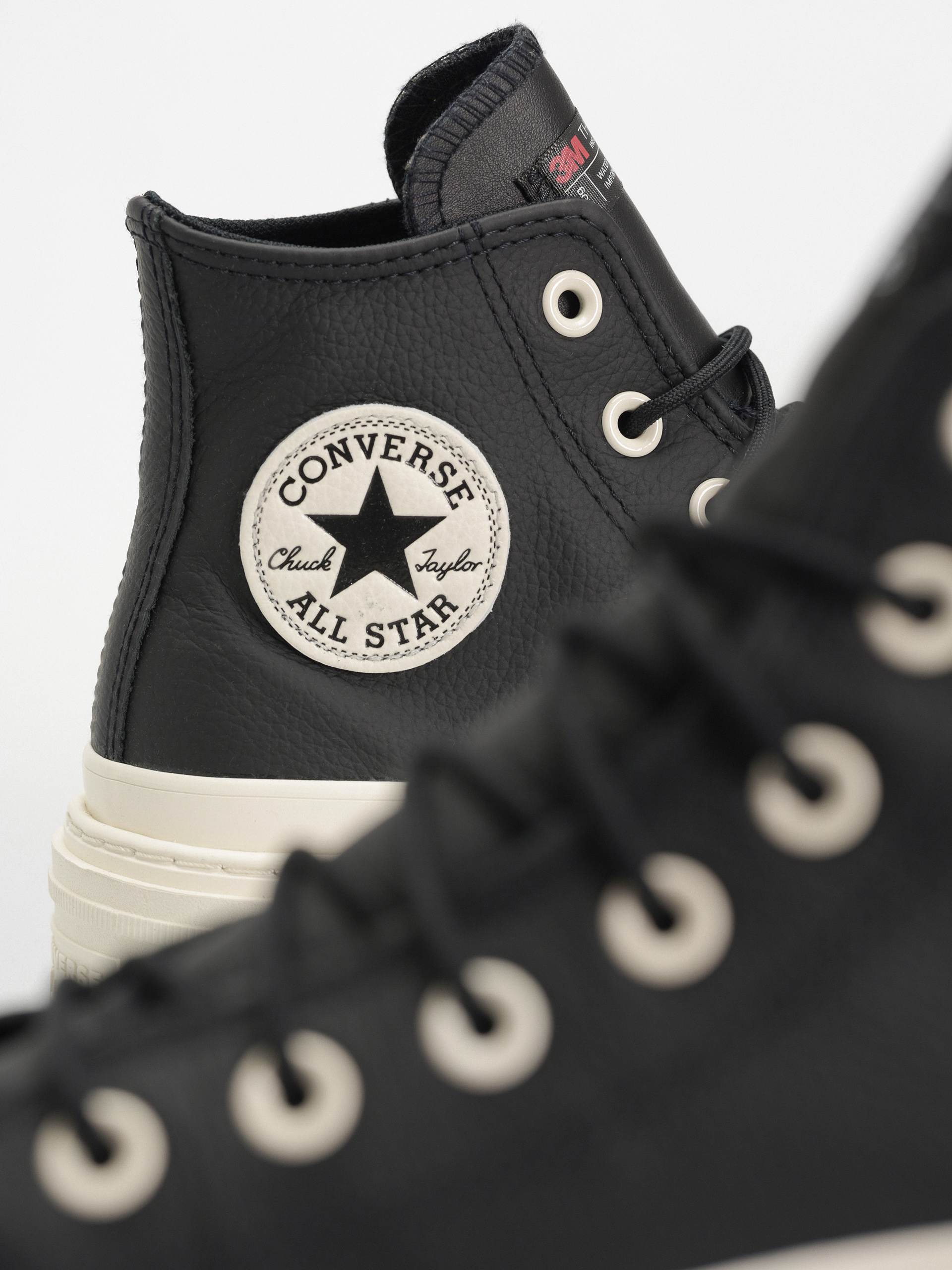 Topánky Converse Chuck Taylor All Star Lugged Heel Platform Waterproof Wmn (black/black/egret)