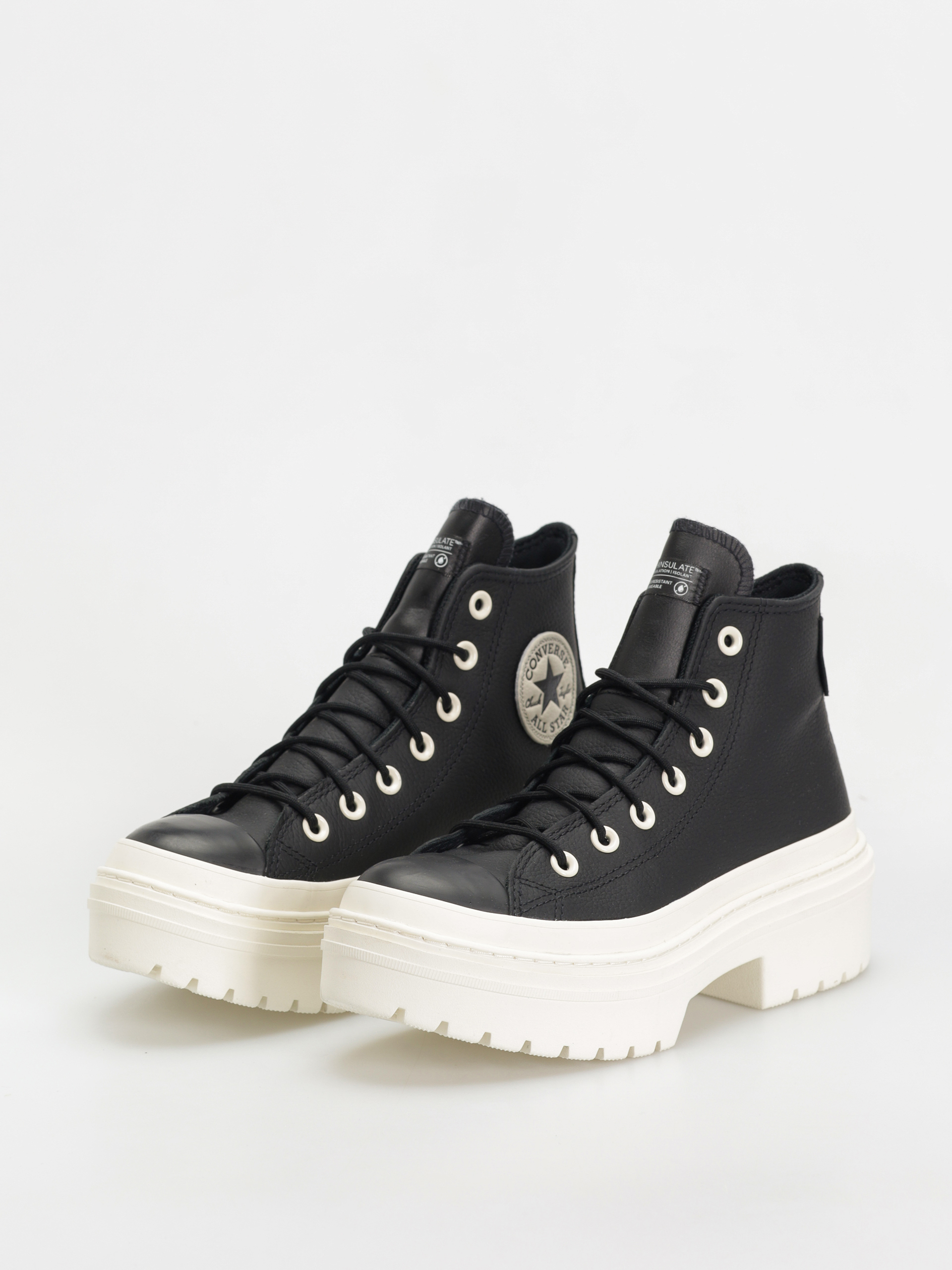 Topánky Converse Chuck Taylor All Star Lugged Heel Platform Waterproof Wmn (black/black/egret)