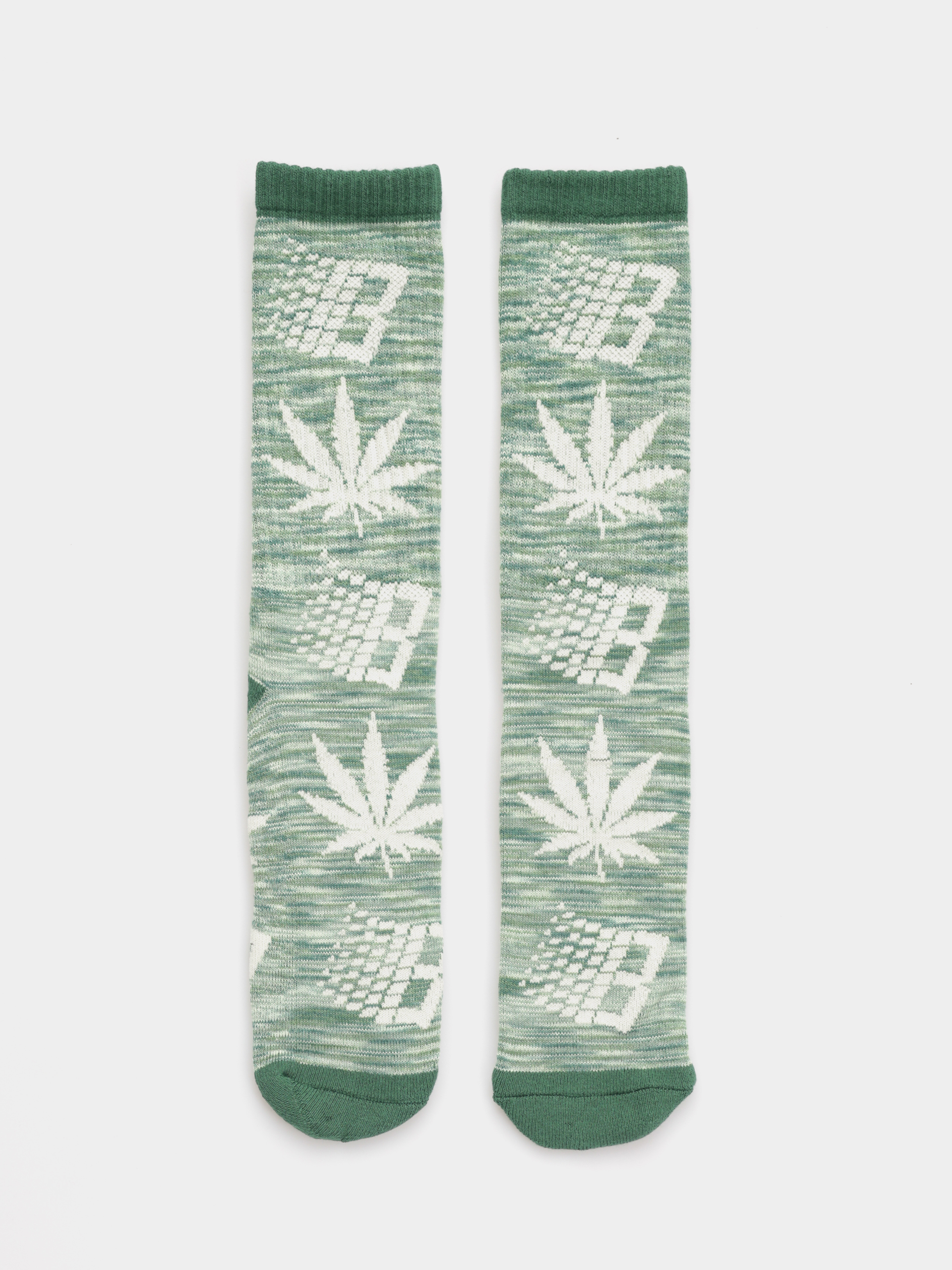 Ponou017eky HUF X Bronze Plantlife Marled (green)