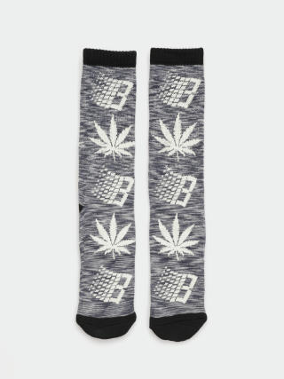 Ponožky HUF X Bronze Plantlife Marled (black)