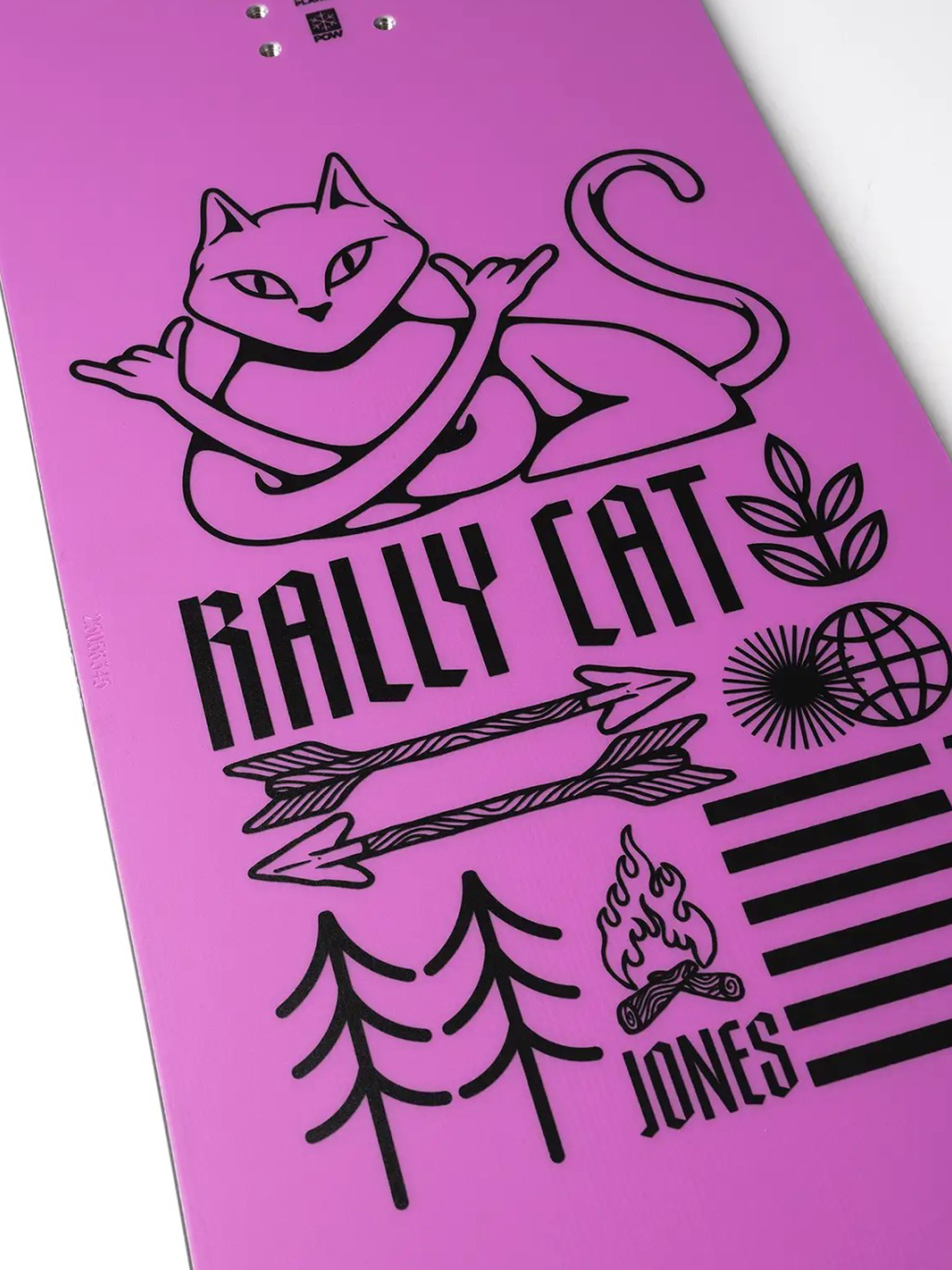 Dámska Snowboard Jones Snowboards Rally Cat (pink/black)